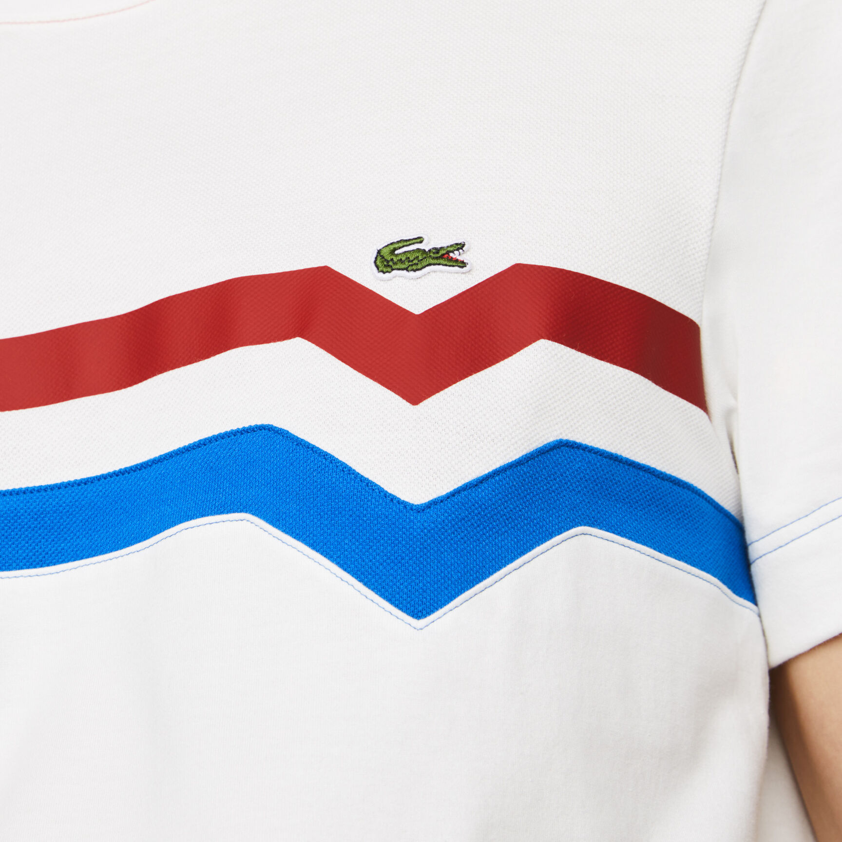 Men's Made In France Striped Organic Cotton T-Shirt