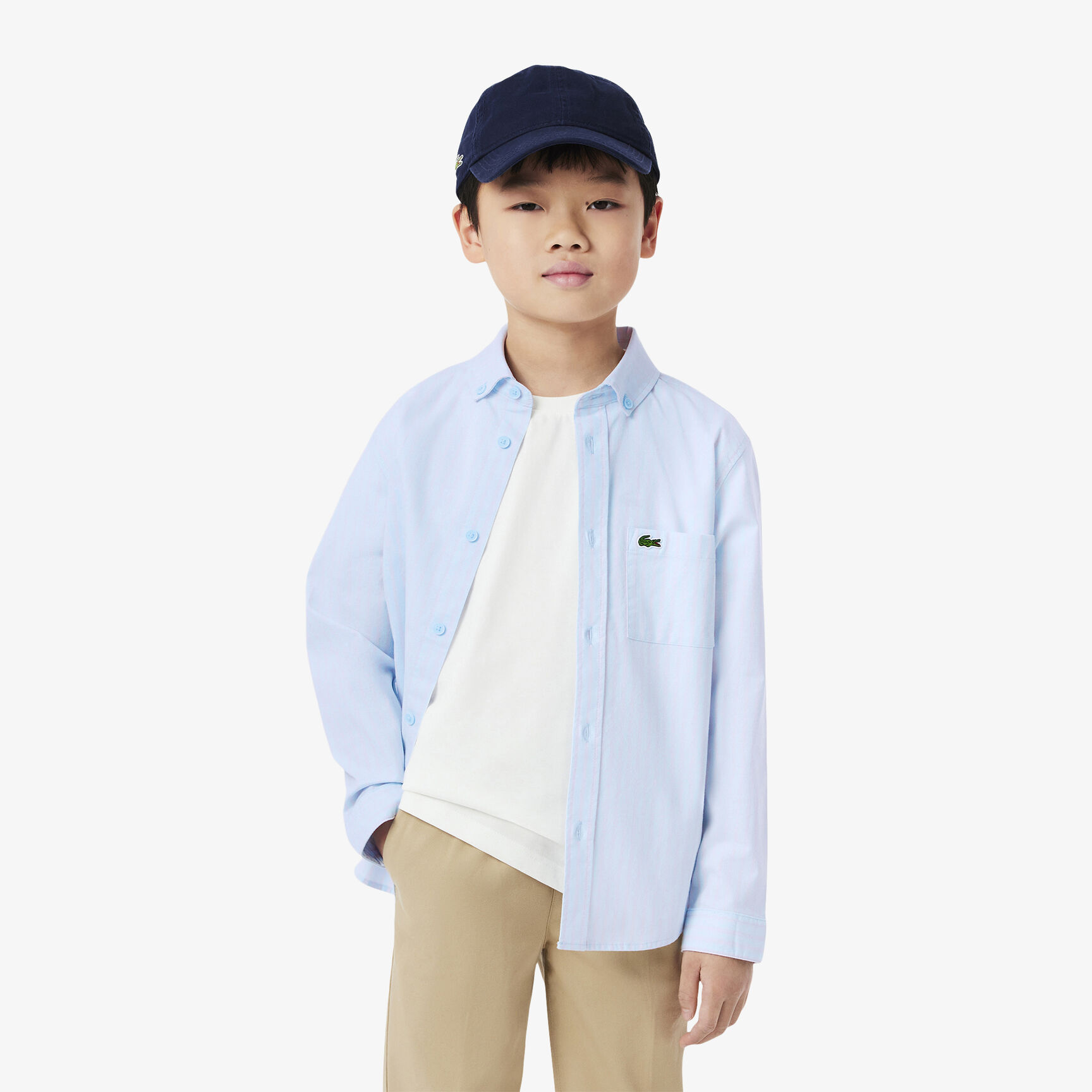 قميص أكسفورد مخطط