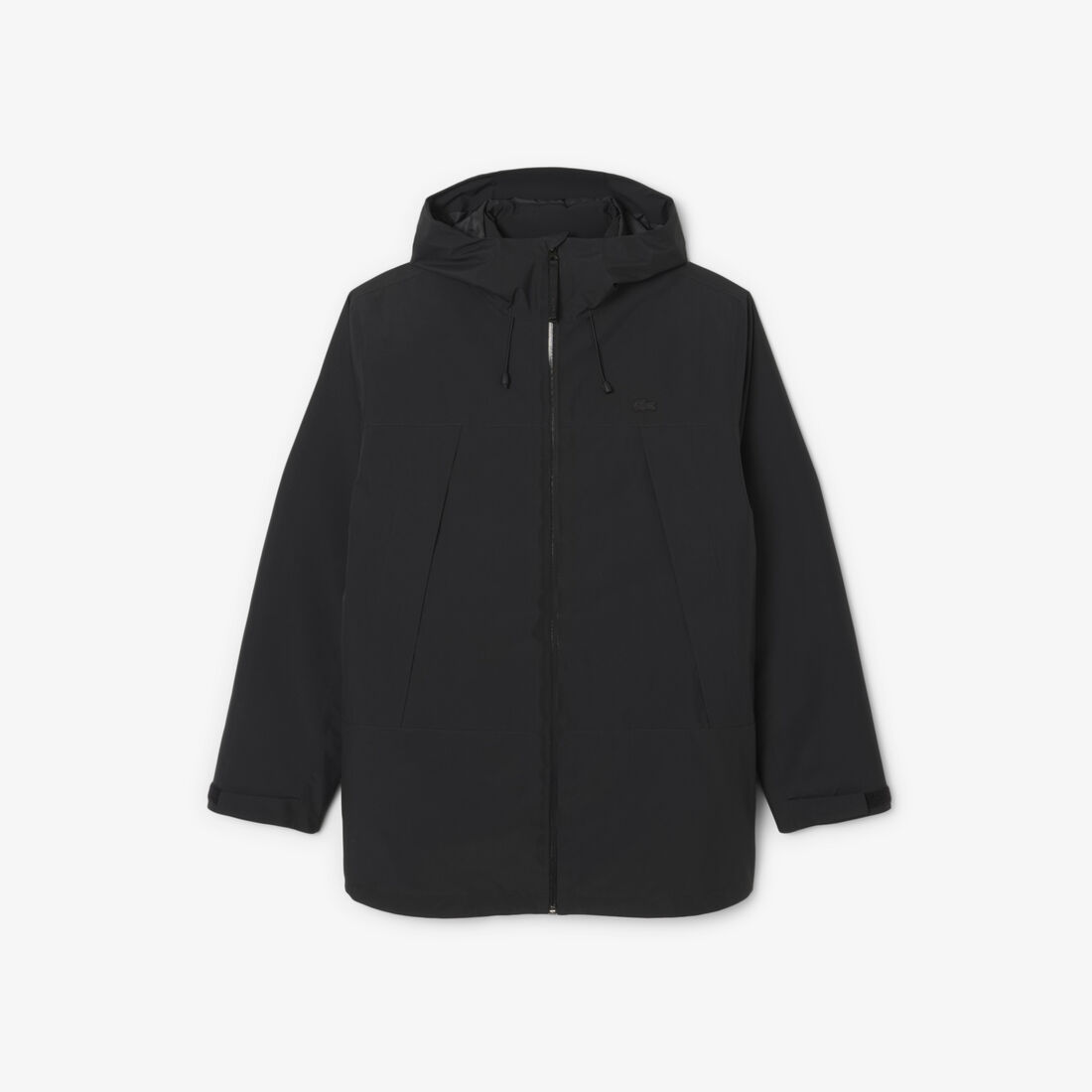 lacoste 3 in 1 water repellent padded parka