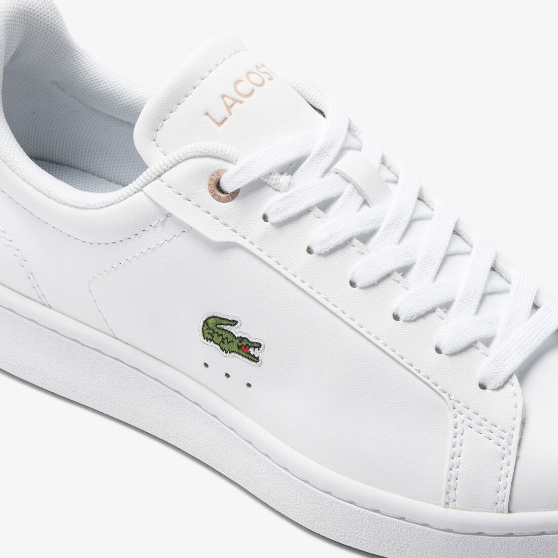 Women's Lacoste Carnaby Pro BL Tonal Leather Trainers Women's Lacoste Carnaby Pro BL Tonal Leather Trainers