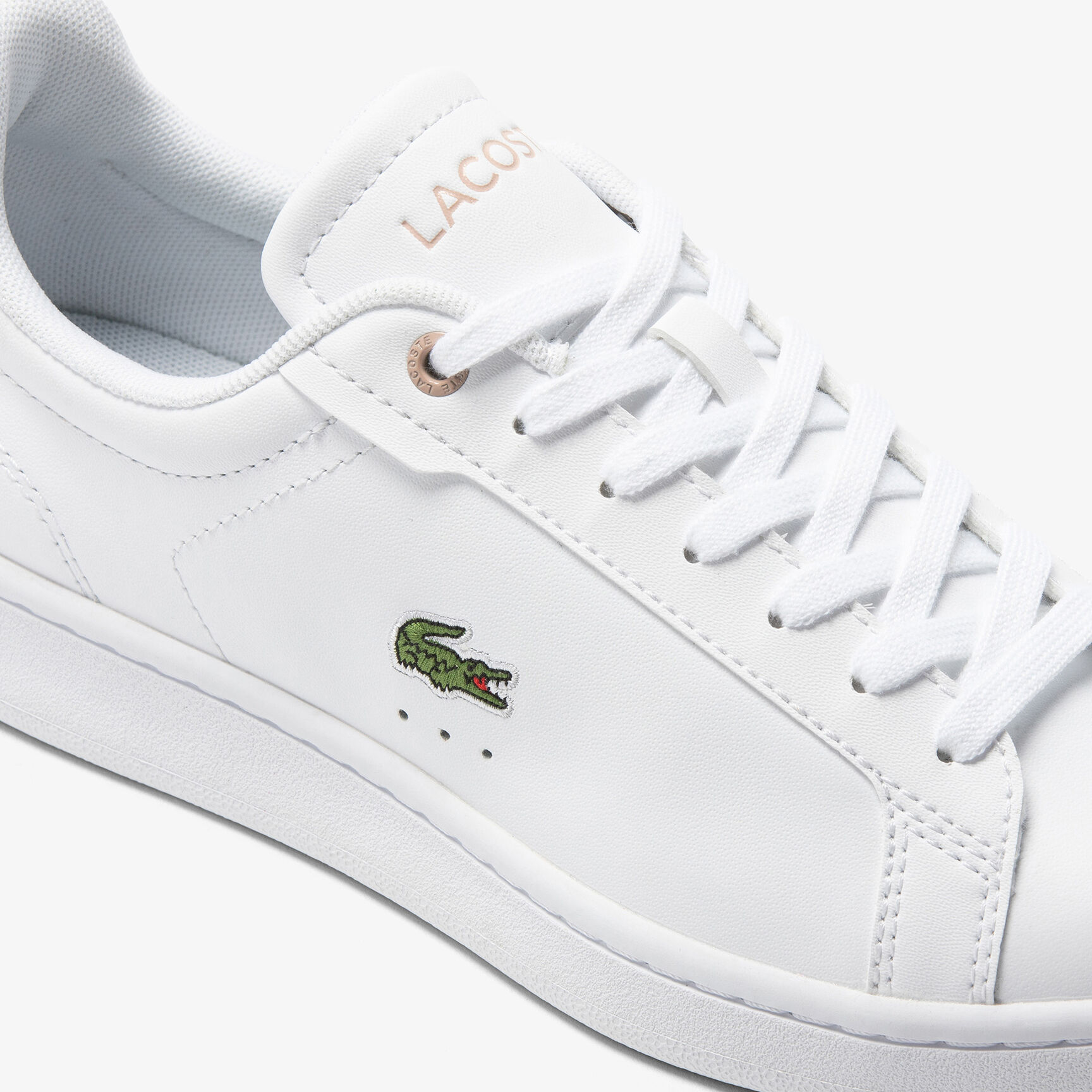 Women's Lacoste Carnaby Pro BL Tonal Leather Trainers Women's Lacoste Carnaby Pro BL Tonal Leather Trainers
