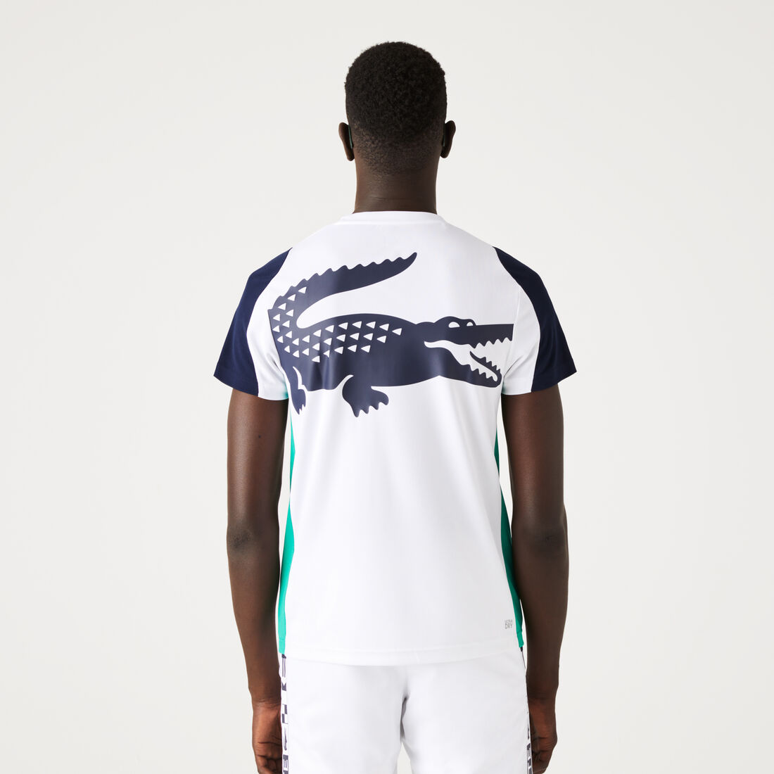 تيشيرت تنس بطبعة تمساح للرجال مجموعة Lacoste SPORT تيشيرت تنس بطبعة تمساح للرجال مجموعة Lacoste SPORT