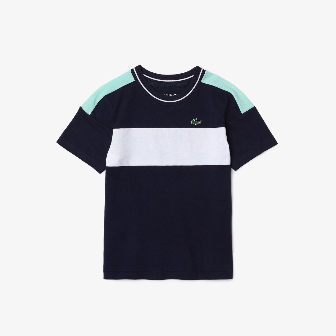 Boys' Lacoste SPORT Colorblock Ultra-Lightweight Cotton T-shirt
