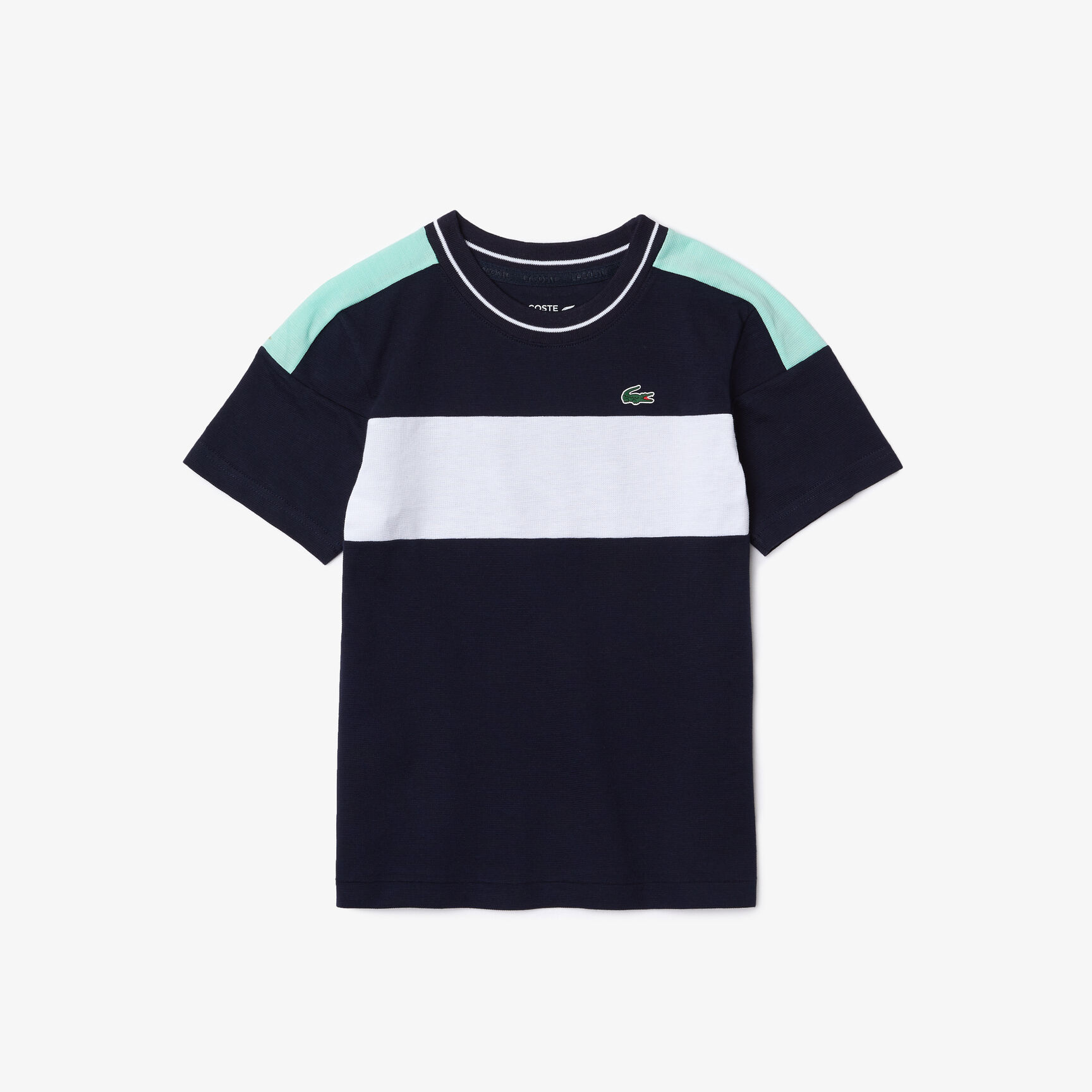 Boys' Lacoste SPORT Colorblock Ultra-Lightweight Cotton T-shirt