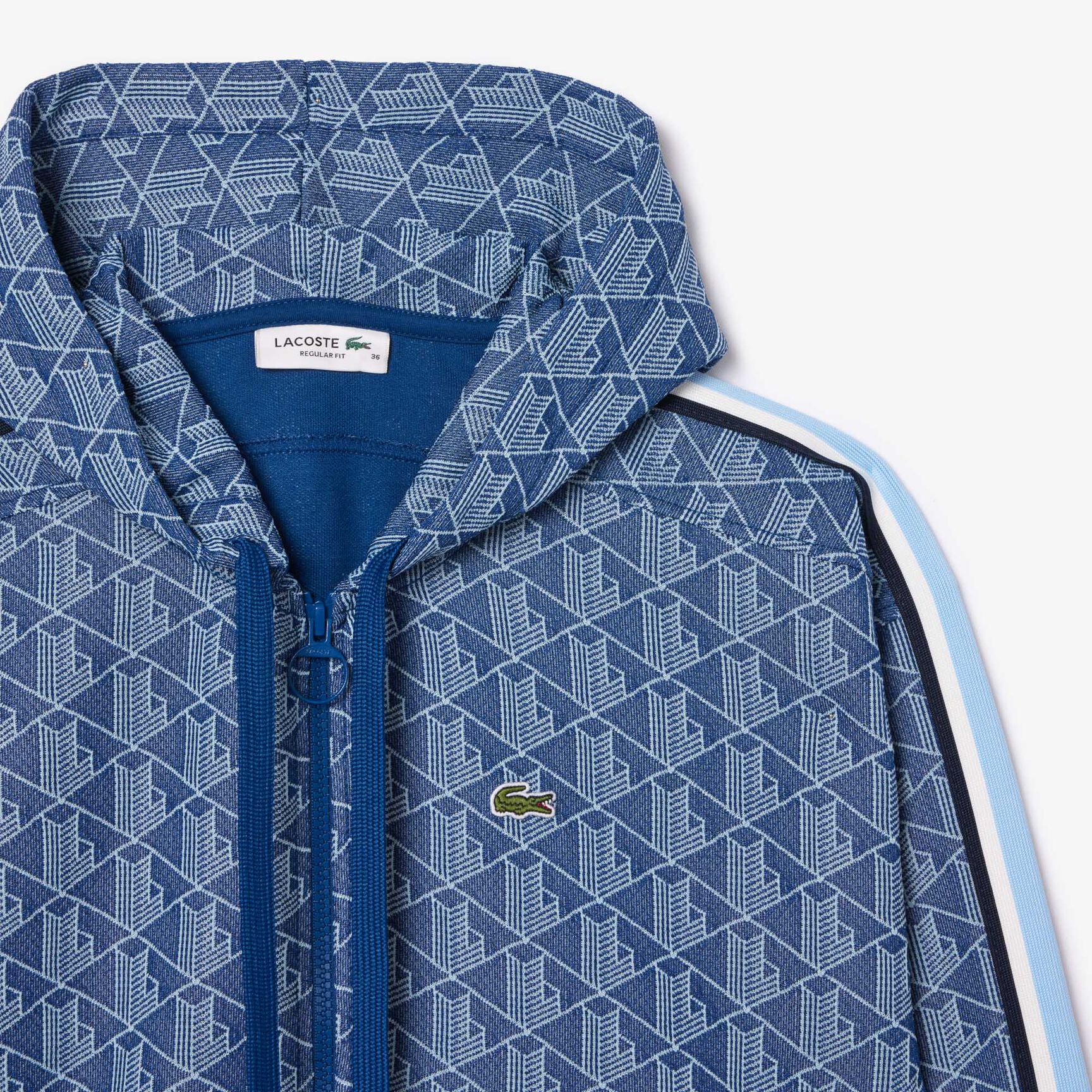 Jacquard Monogram Hoodie