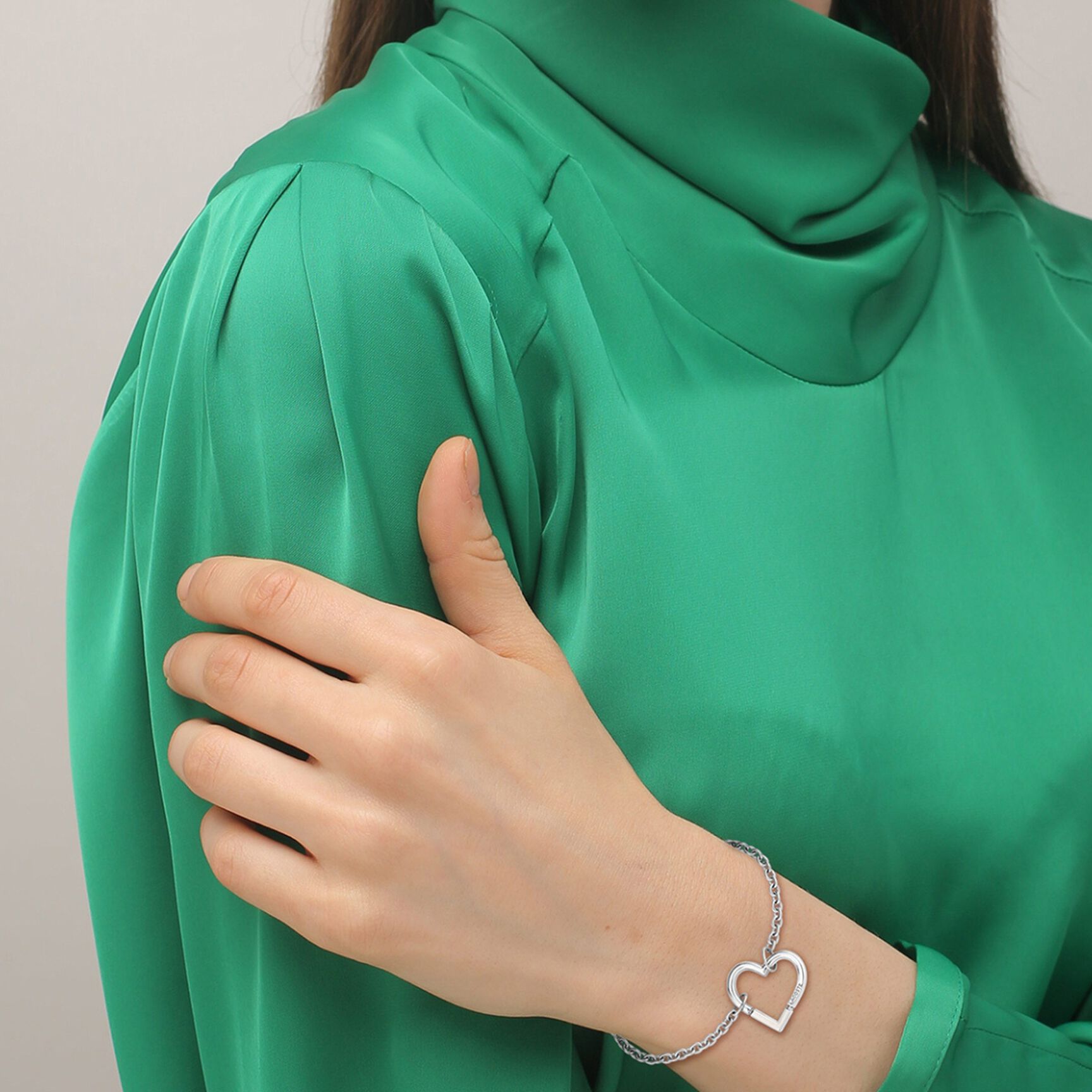 Lacoste Silver Women Bracelet