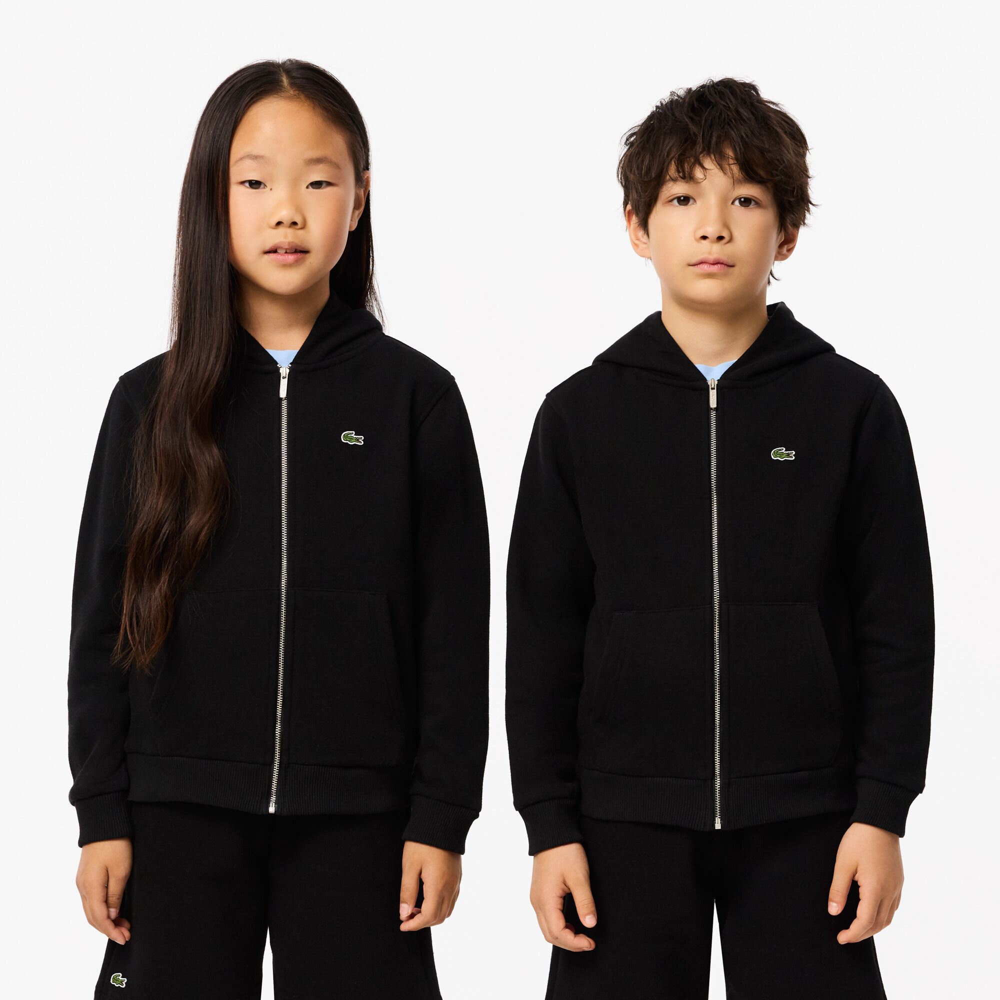 Boys lacoste hoody hotsell