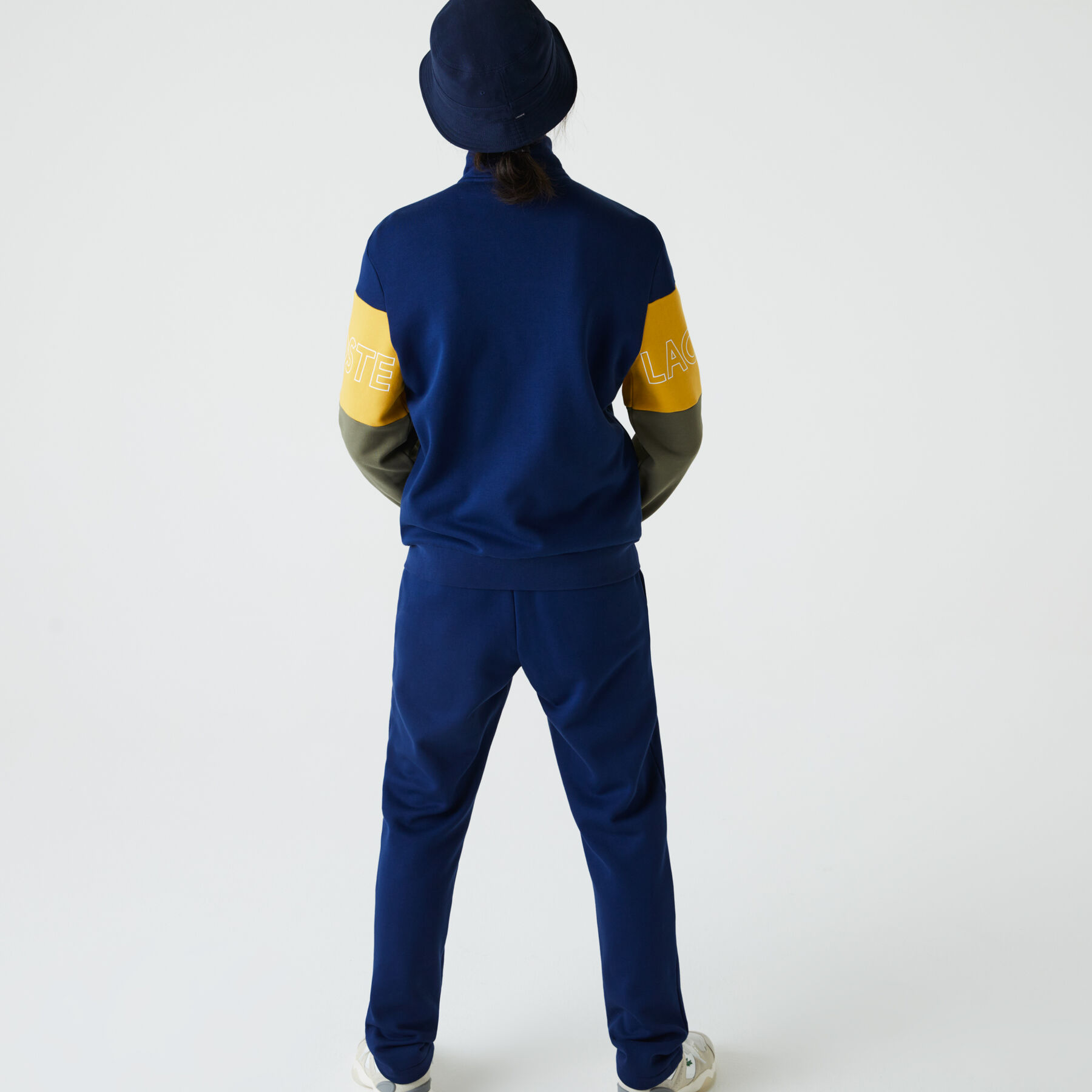Men’s Colorblock Fleece Tracksuit lacoste men s colorblock fleece tracksuit