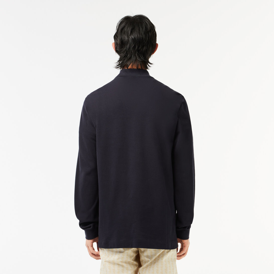 Long-Sleeved Original L.12.12 Multi Badge Polo Shirt Long-Sleeved Original L.12.12 Multi Badge Polo Shirt