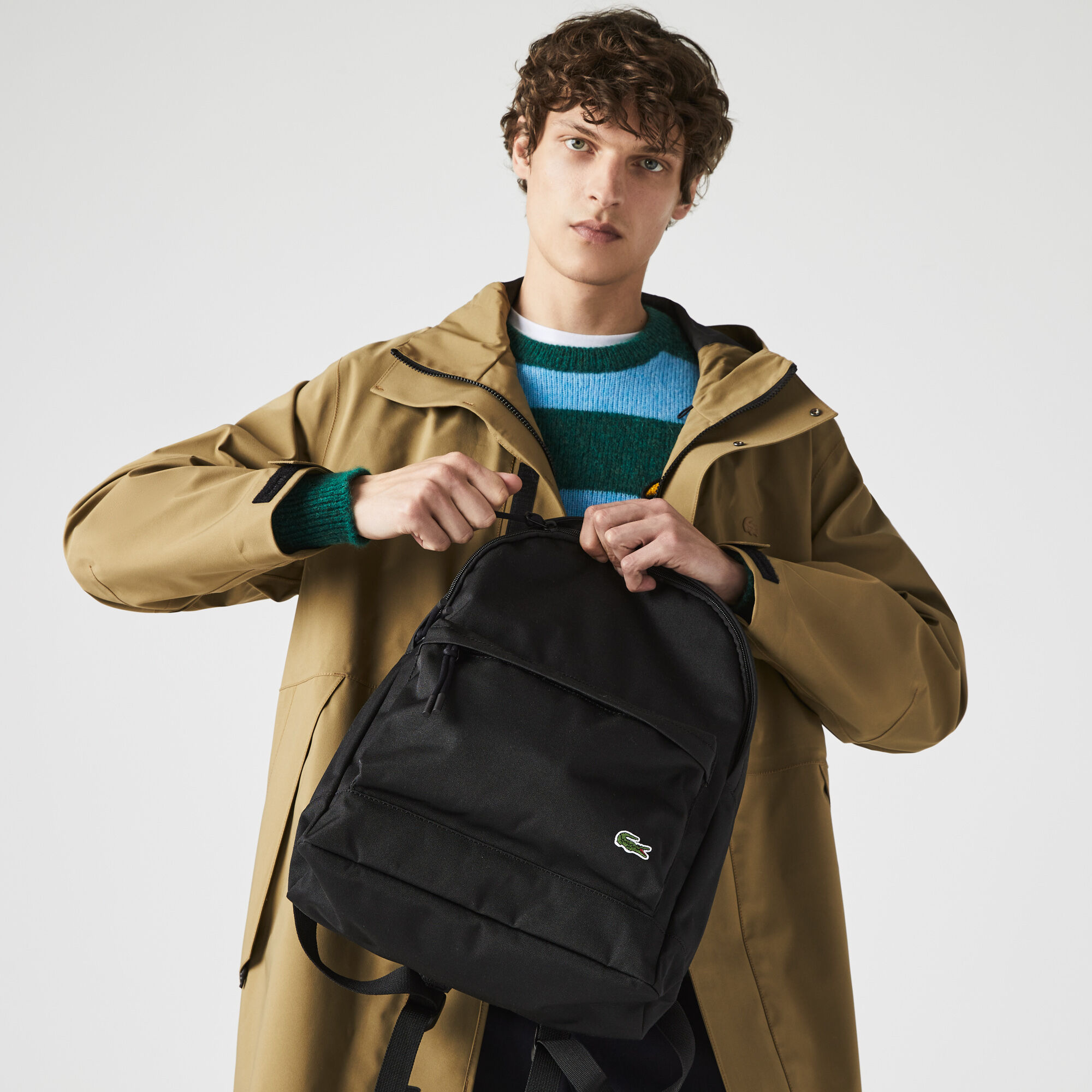 lacoste small backpack