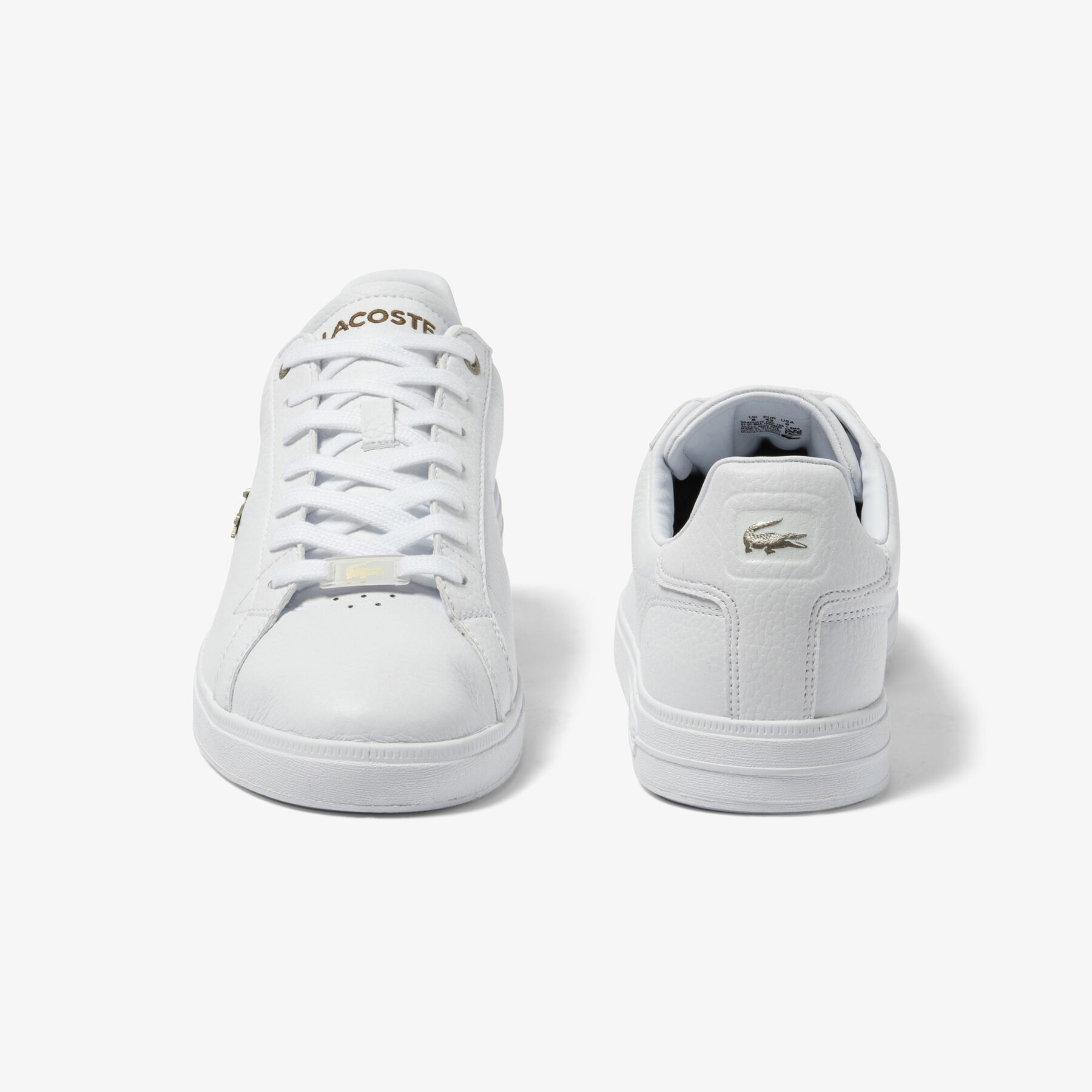 men s lacoste graduate pro leather trainers