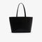 Women’s Chantaco Piqué Leather Tote Bag lacoste women s chantaco piqu leather tote bag