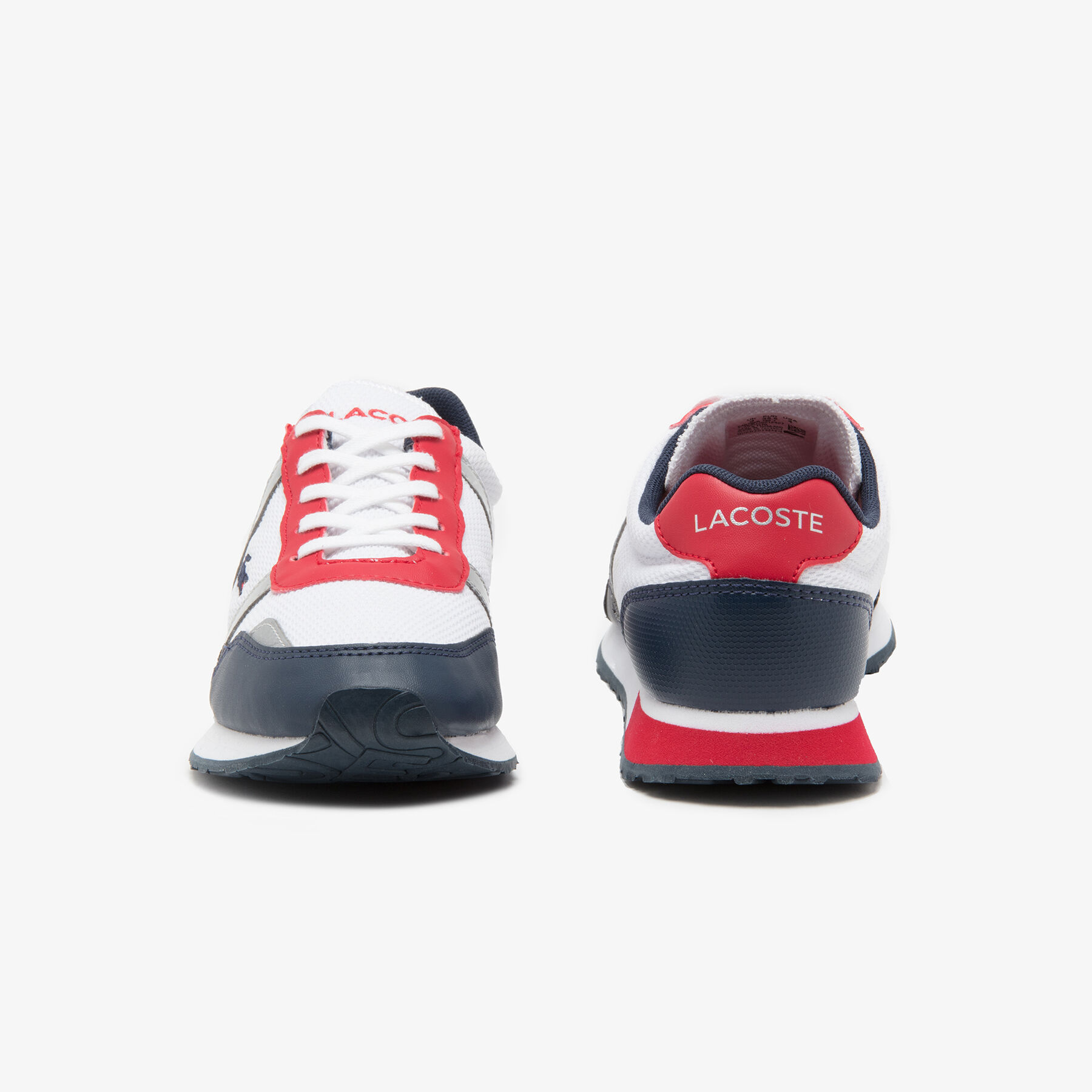 Juniors' Partner Lace-up Textile and Synthetic Sneakers lacoste juniors partner lace up textile and synthetic sneakers
