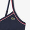 lacoste trim accent swim top