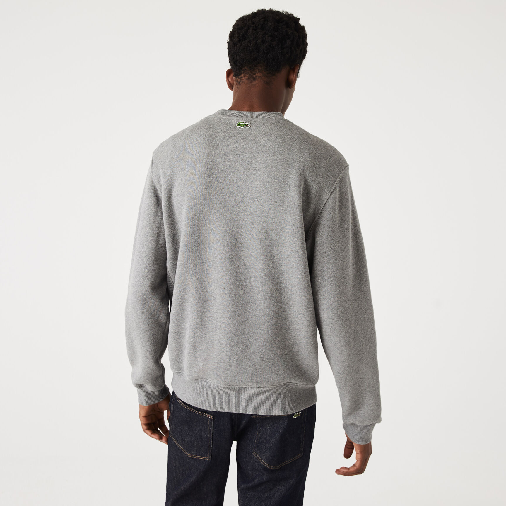 Men's Lacoste Relaxed Fit Organic Cotton Sweatshirt Men's Lacoste Relaxed Fit Organic Cotton Sweatshirt