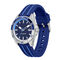 lacoste mainsail navy silicone watch