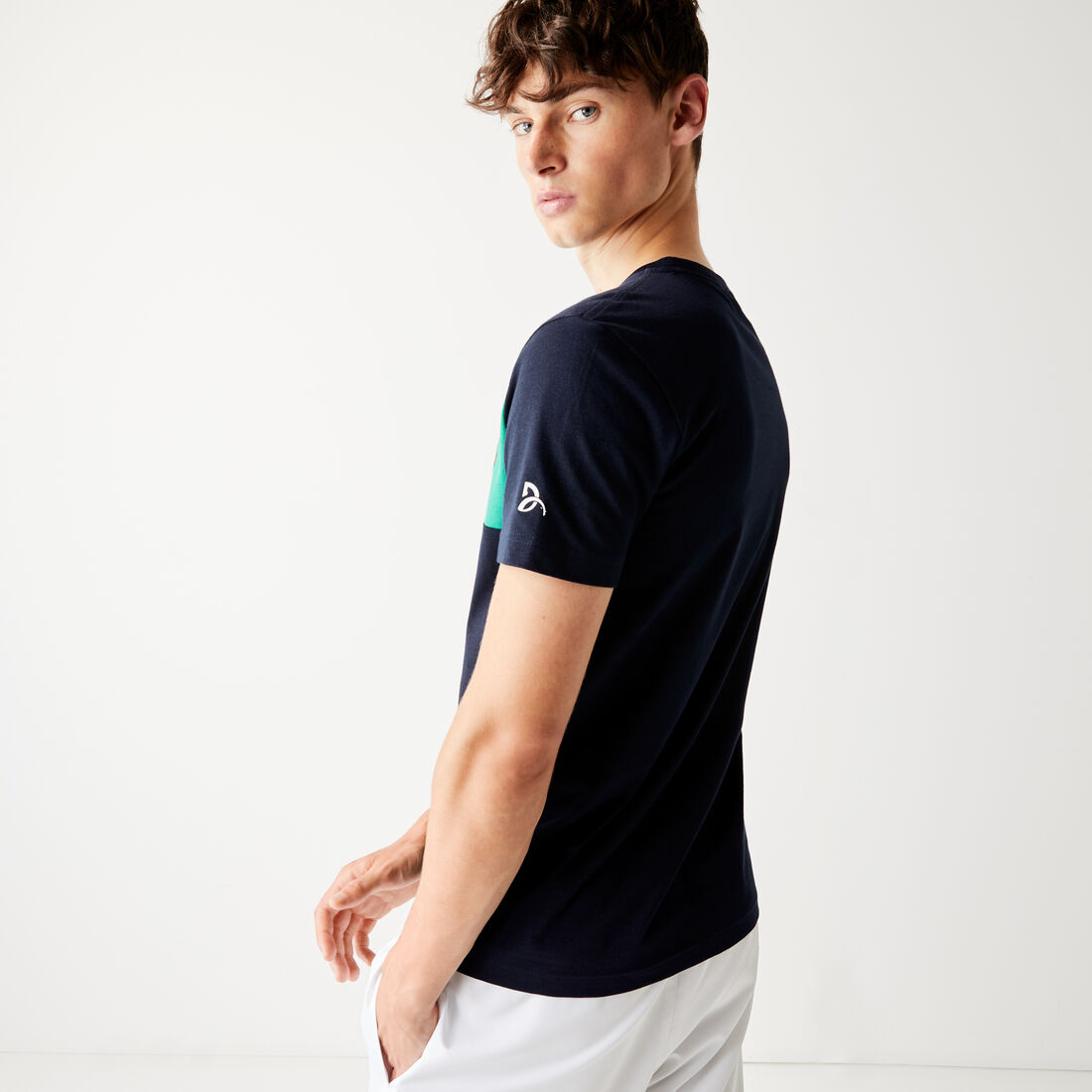 Men's Lacoste SPORT Collab Youssef SY Cotton T-shirt Men's Lacoste SPORT Collab Youssef SY Cotton T-shirt