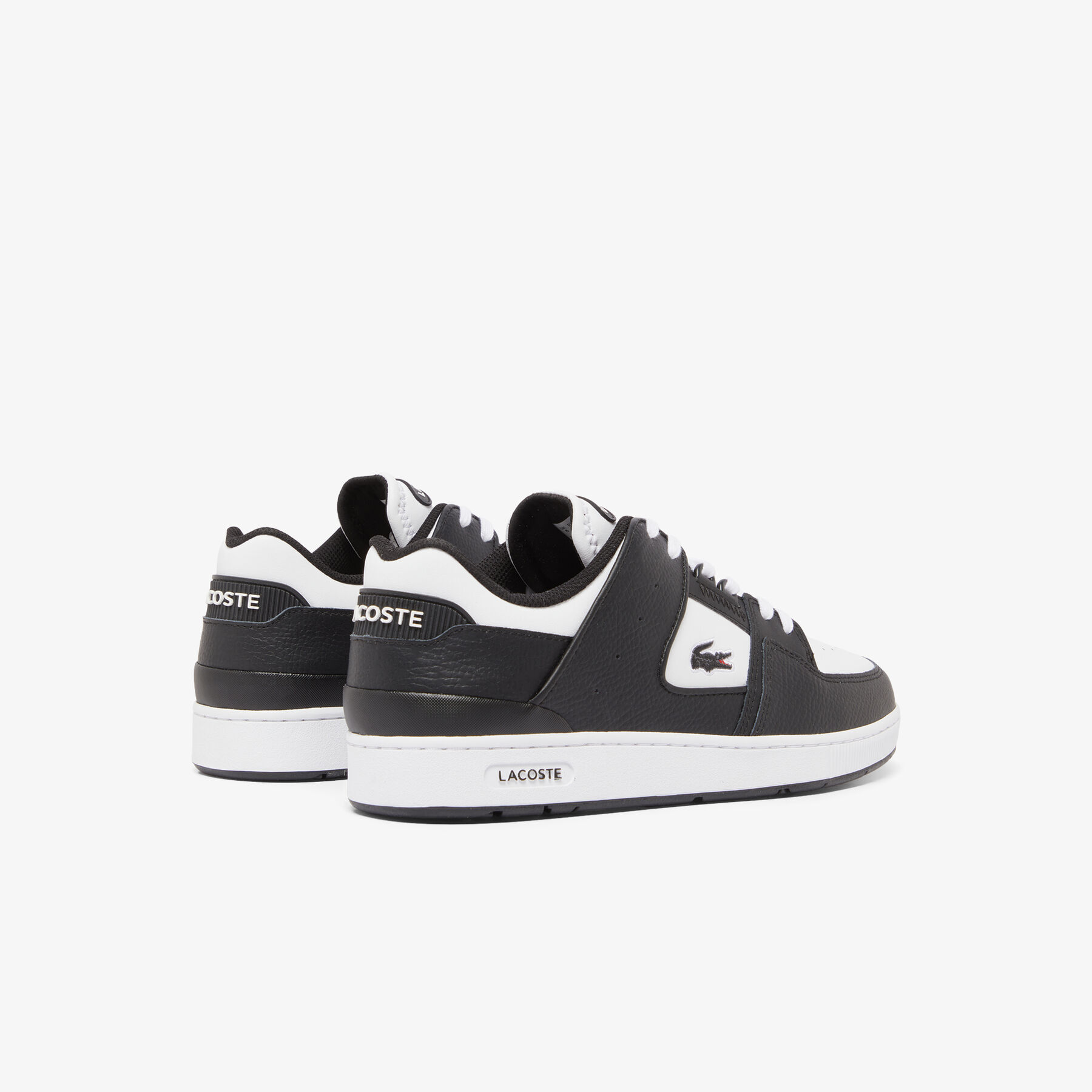 Men's Court Cage Leather Sneakers حذاء سنيكرز رجالي كورت كيج من الجلد - 48SMA0016-312