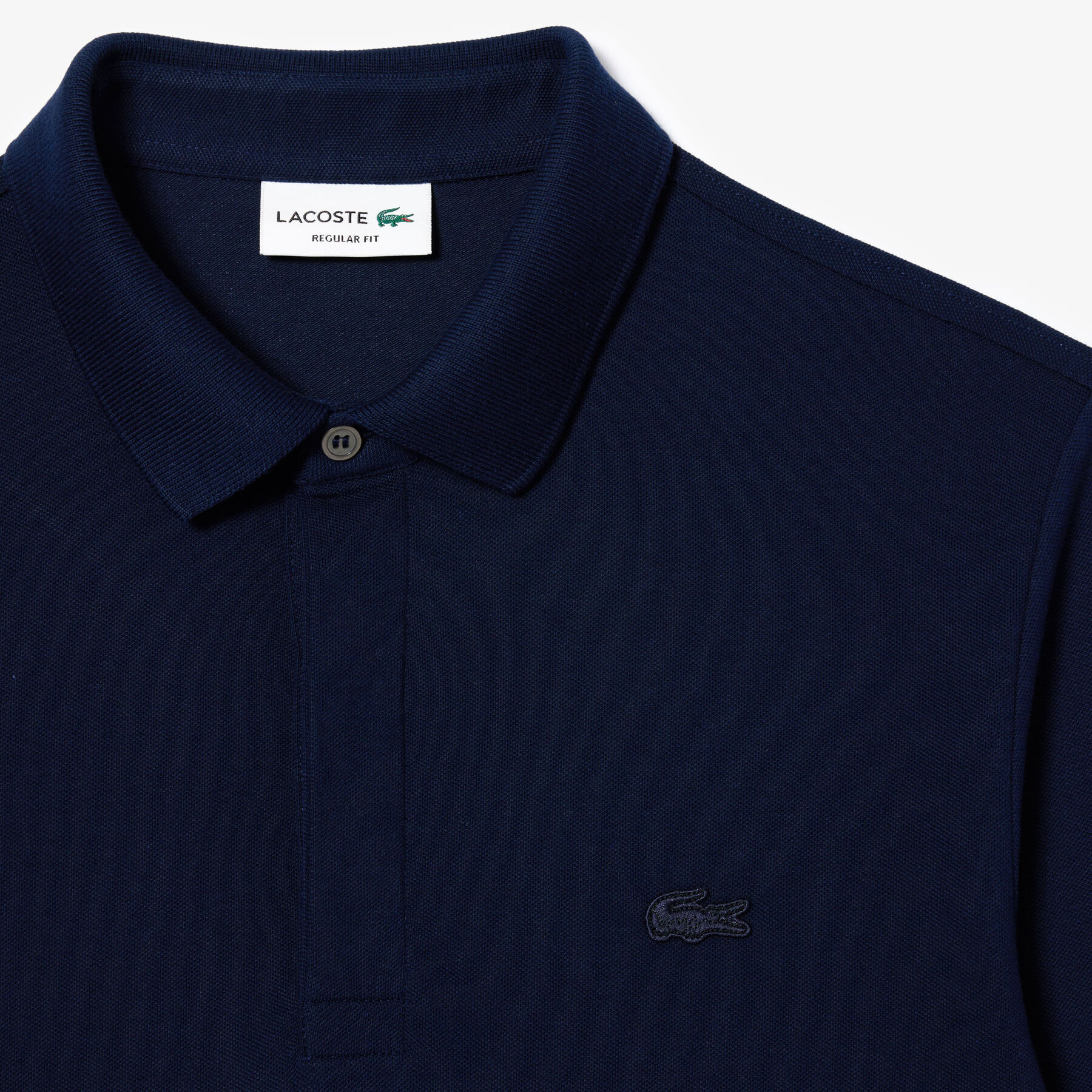 lacoste regular fit paris stretch pique polo shirt