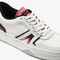 women s lacoste l001 leather heel pop trainers