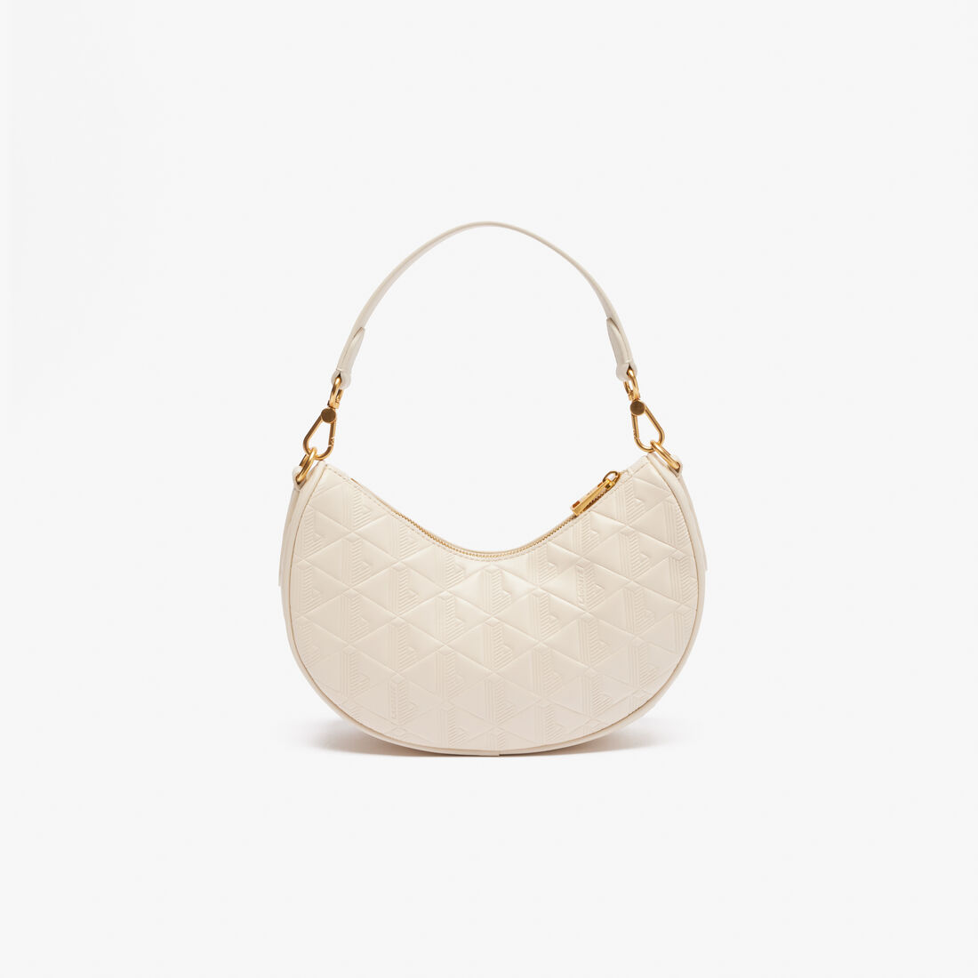 Maheki Embossed Leather Half Moon Purse Maheki Embossed Leather Half Moon Purse