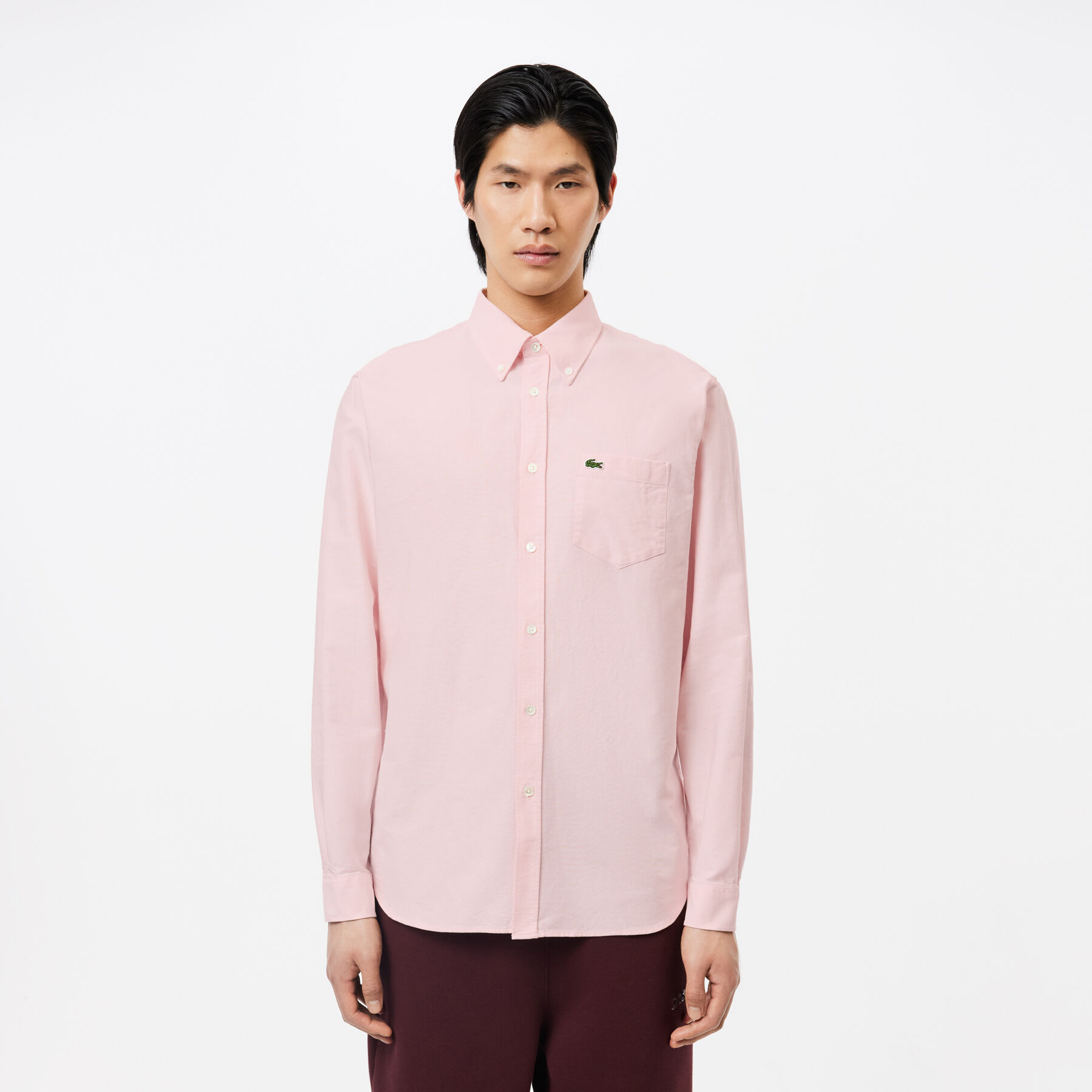 Regular Fit Oxford Shirt lacoste regular fit oxford shirt