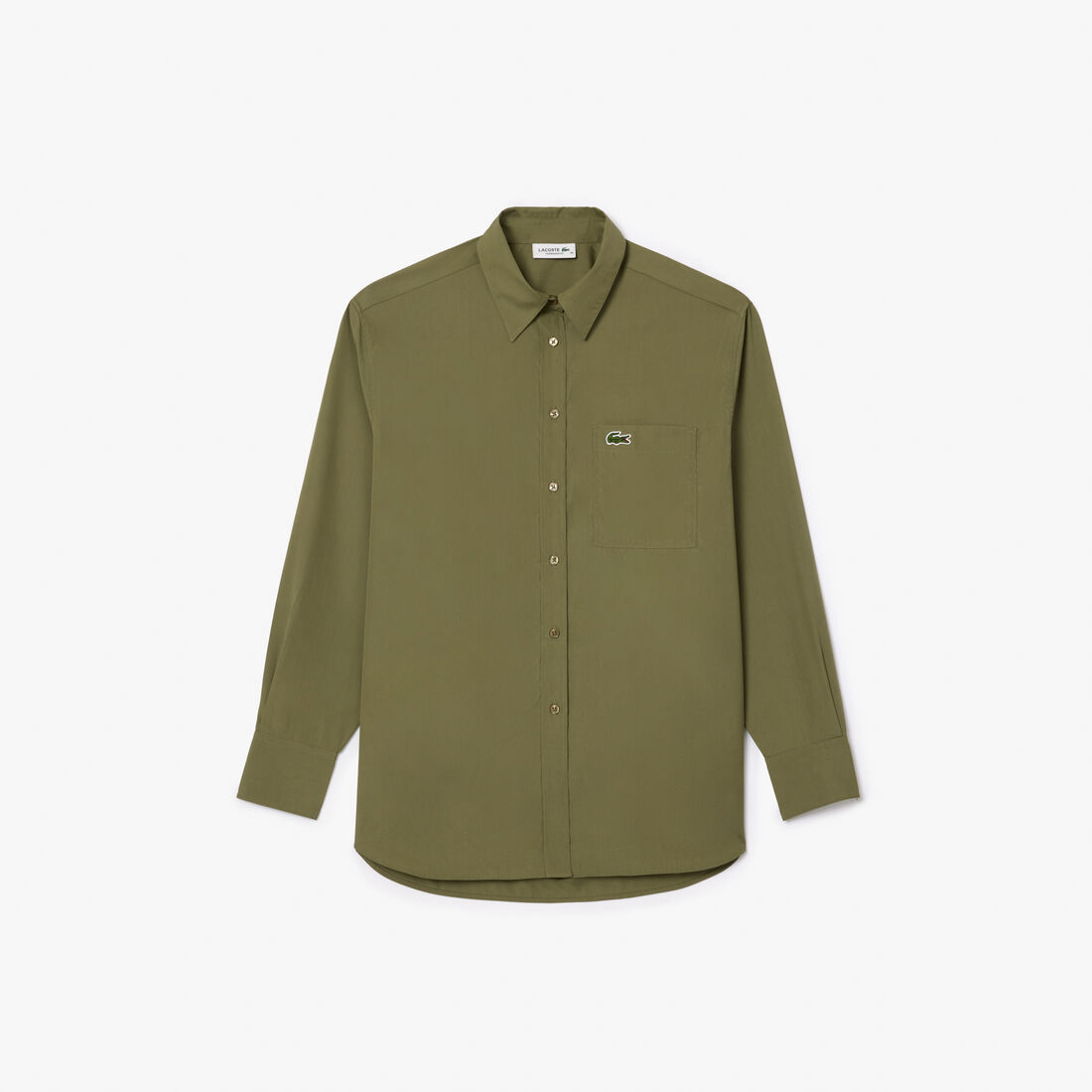 Oversized Fit Cotton Poplin Shirt Oversized Fit Cotton Poplin Shirt