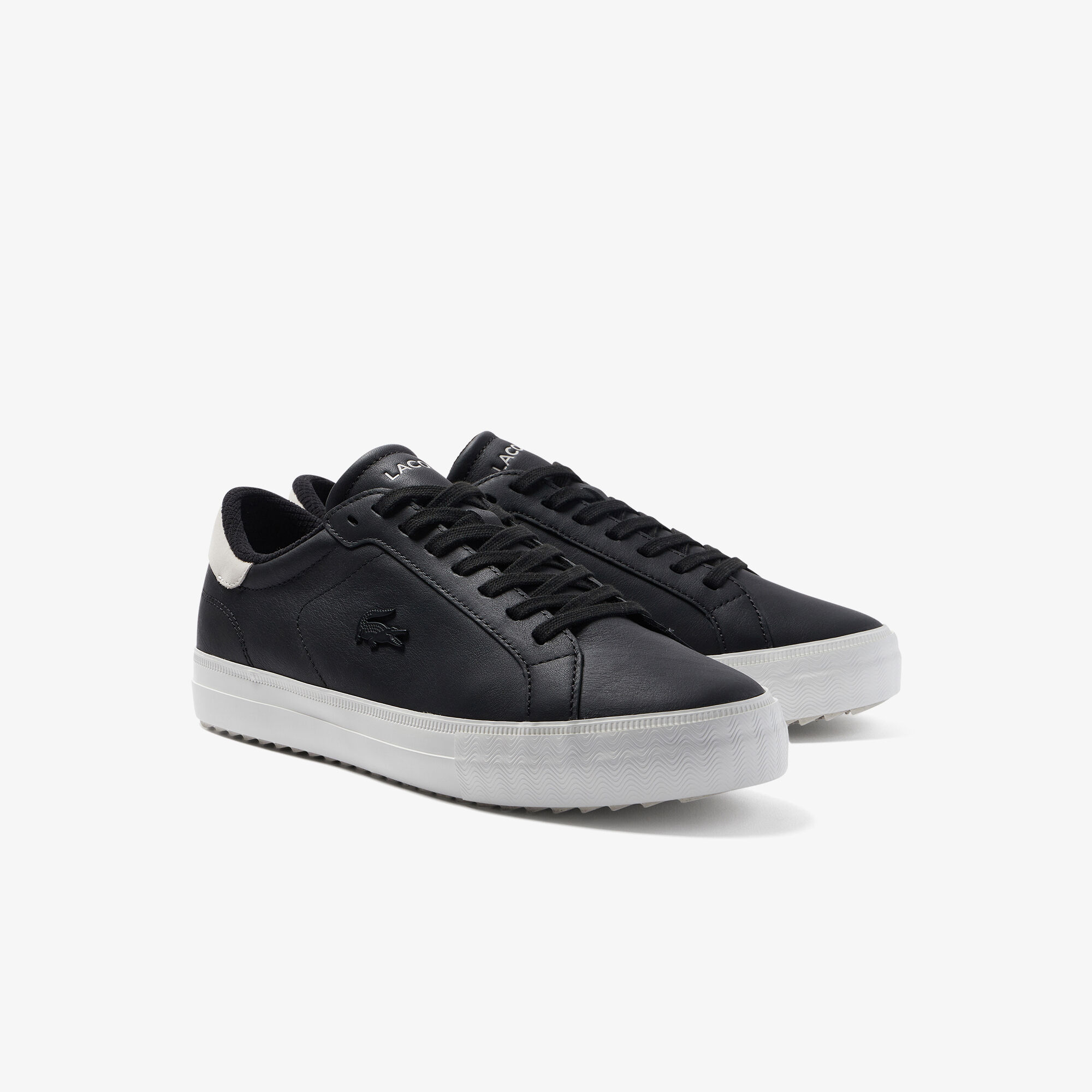 Buy Men s Lacoste Powercourt Winter Leather Outdoor Shoes Lacoste SA