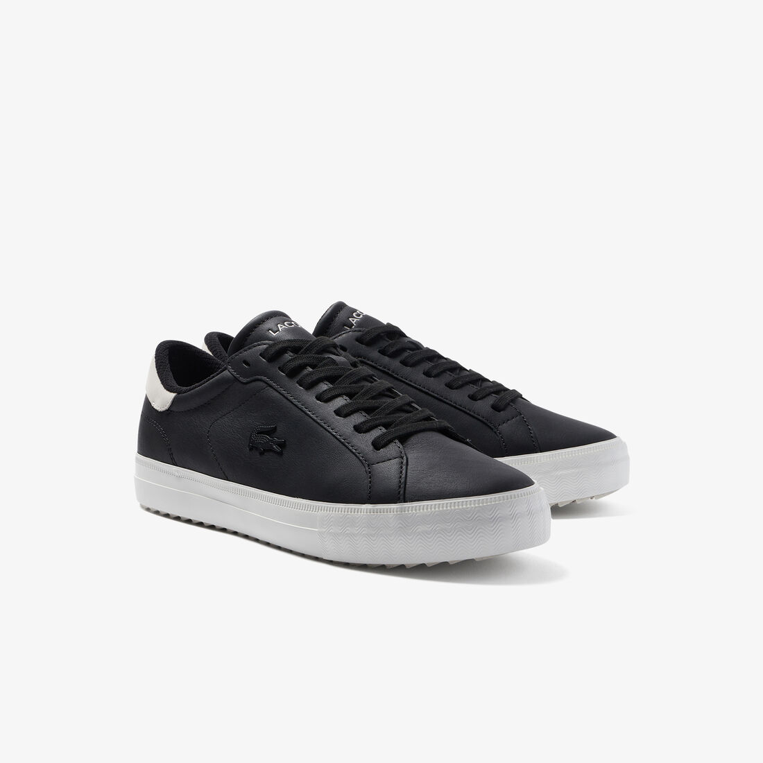 Men's Lacoste Powercourt Winter Leather Outdoor Shoes Men's Lacoste Powercourt Winter Leather Outdoor Shoes