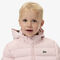 lacoste unisex hooded diamond taffeta puffed jacket