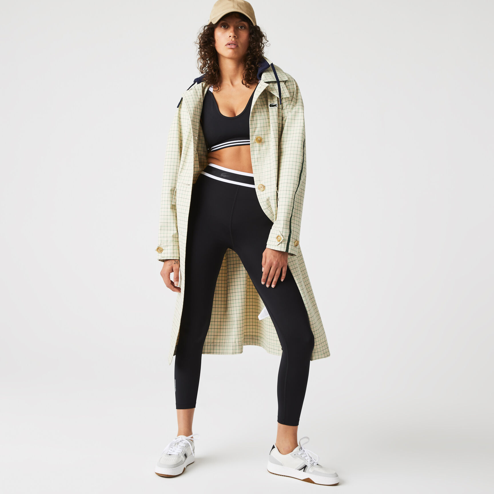 لغينغز بخصر مطبوع للنساء مجموعة Lacoste Sport لغينغز بخصر مطبوع للنساء مجموعة Lacoste Sport