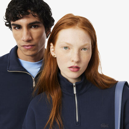 Heavy Fleece Zipper Neck Sweatshirt Heavy Fleece Zipper Neck Sweatshirt