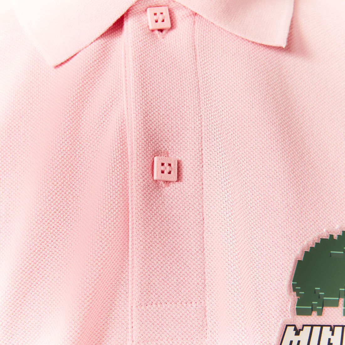 Unisex Lacoste x Minecraft Classic Fit Organic Cotton Polo Shirt Unisex Lacoste x Minecraft Classic Fit Organic Cotton Polo Shirt