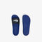 men s lacoste croco rubber duo tone slides