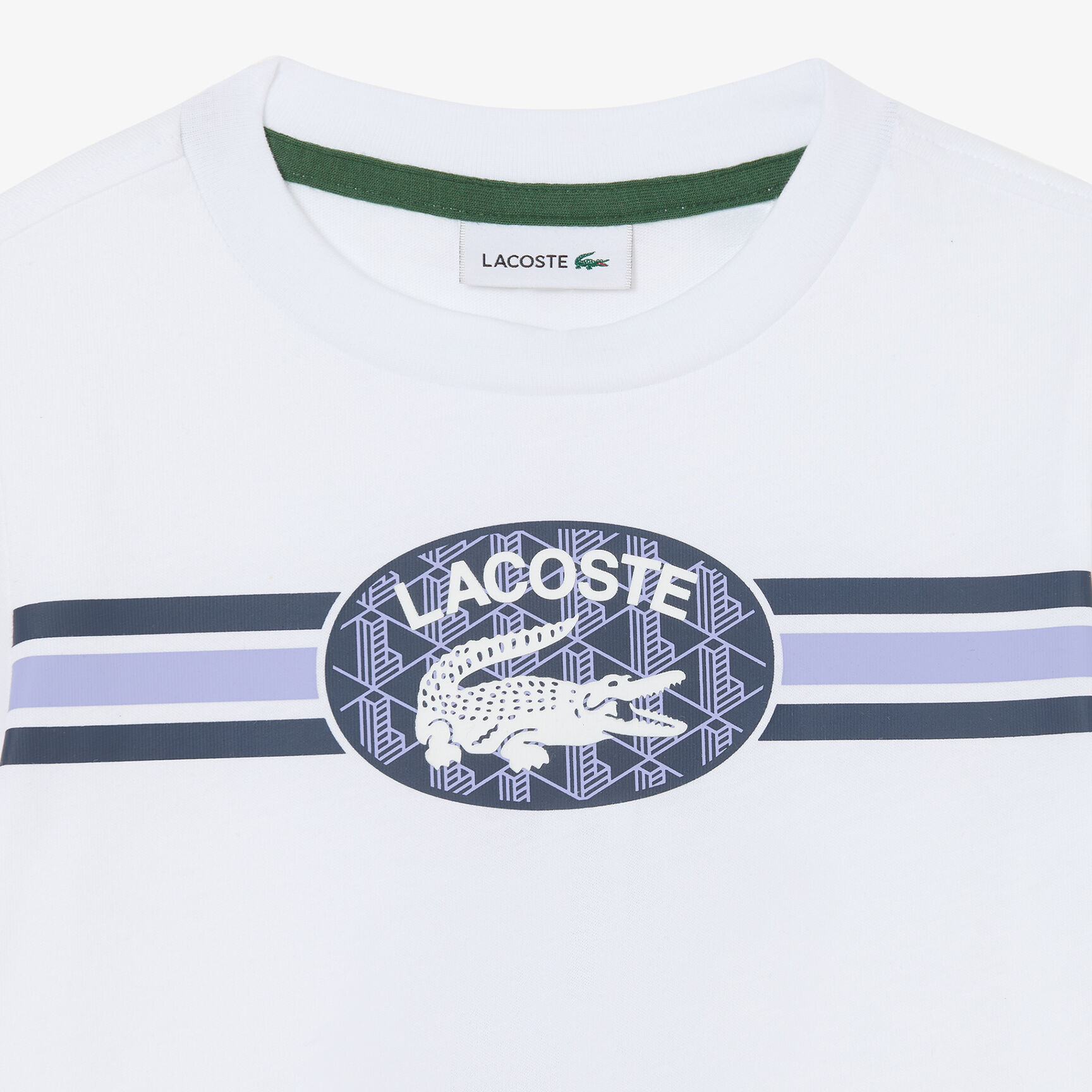 Monogram Print Cotton T-shirt Monogram Print Cotton T-shirt