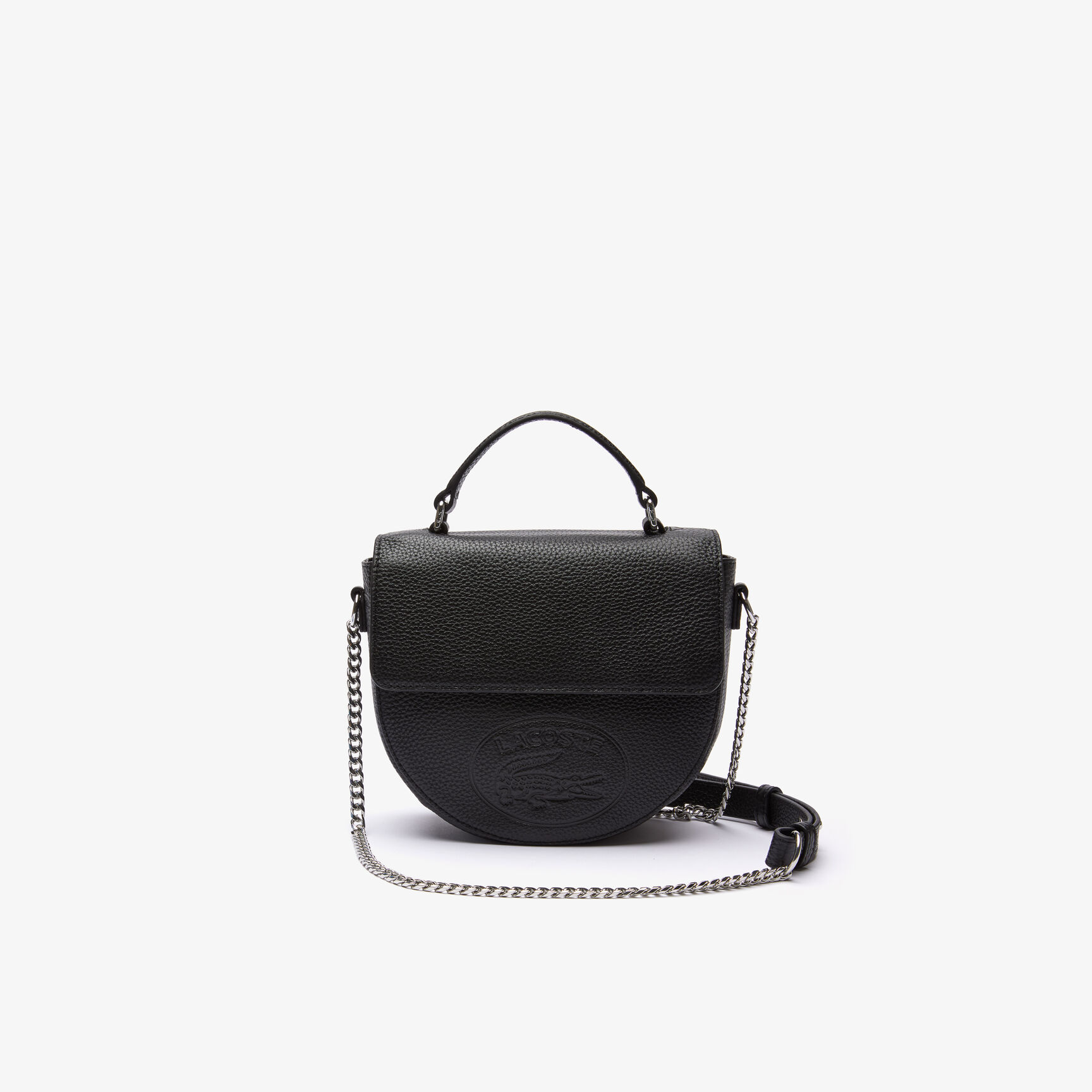 حقيبة كتف نسائية Croco Crew جلد بحبيبات دائرية حقيبة كتف نسائية Croco Crew جلد بحبيبات دائرية