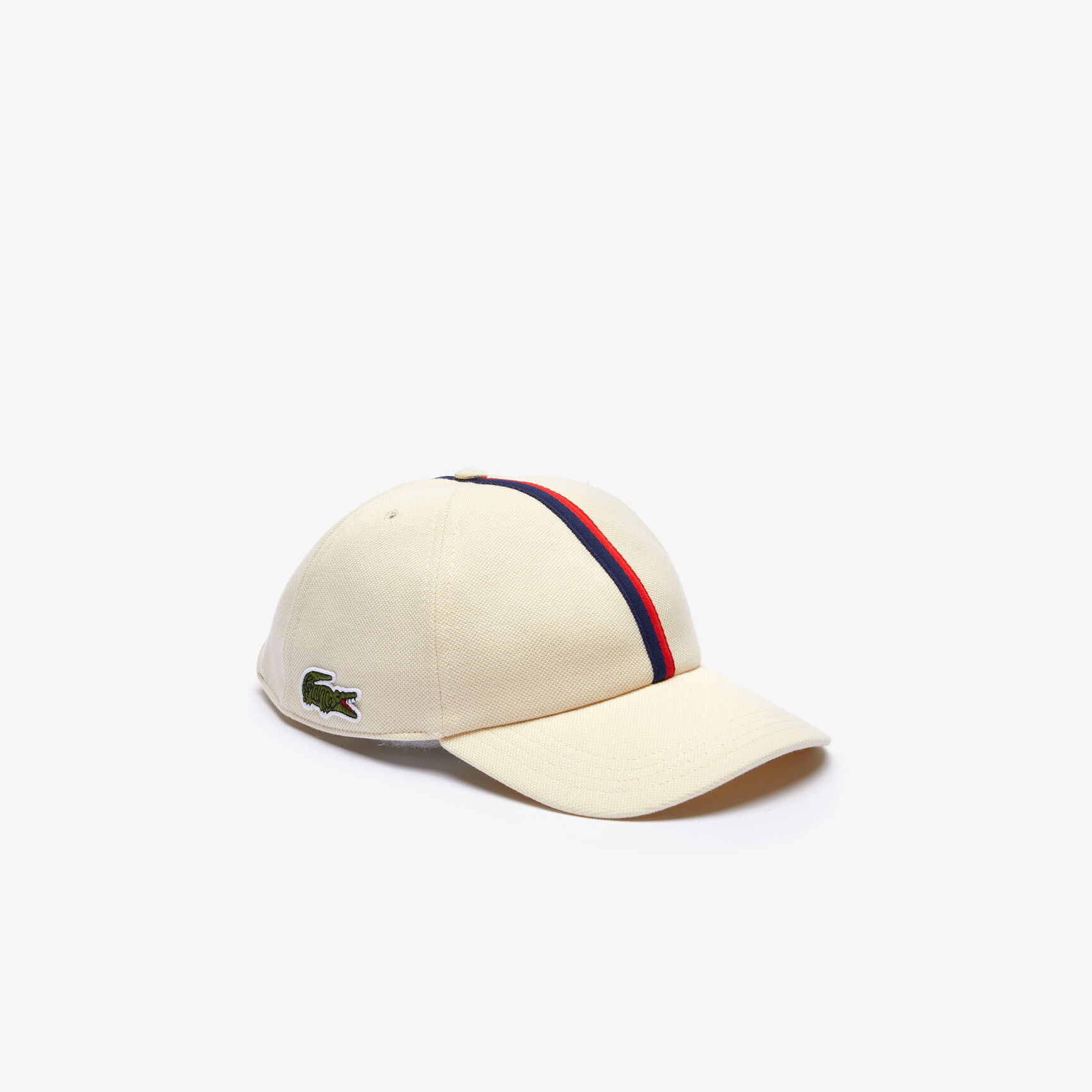 كاب بيكيه القطن للرجال شريط ثلاثي الألوان كاب بيكيه القطن للرجال شريط ثلاثي الألوان