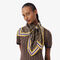 Monogram Print Scarf lacoste monogram print scarf