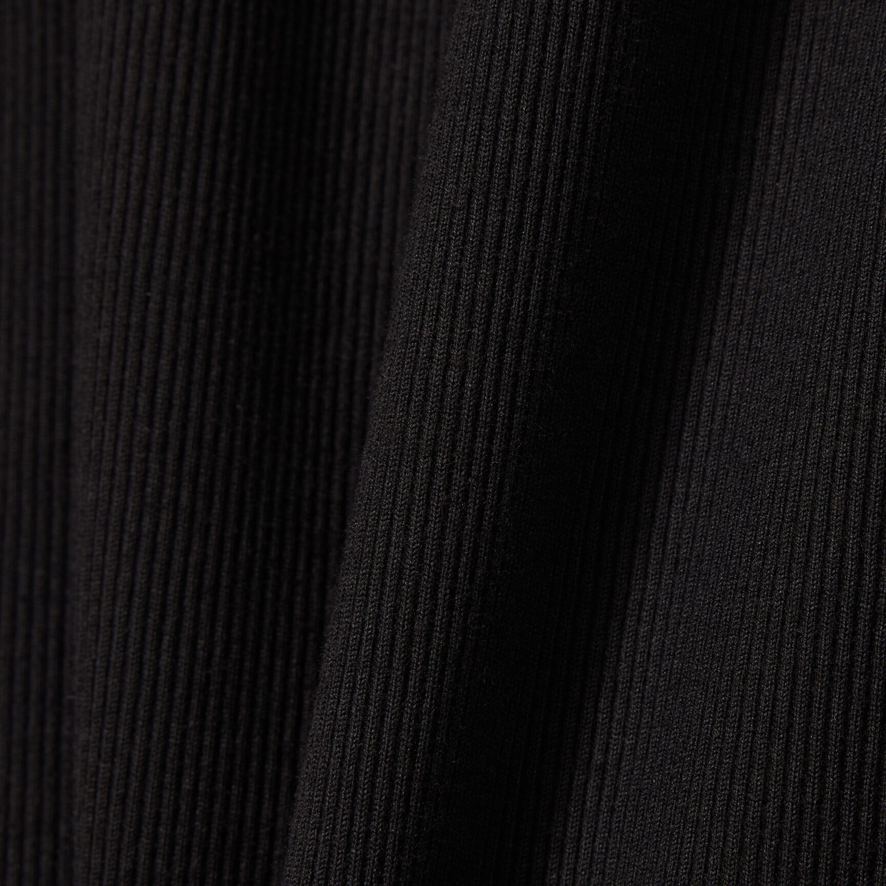 Slim Fit Ribbed Cotton Polo Collar Dress - EF5297-00-031