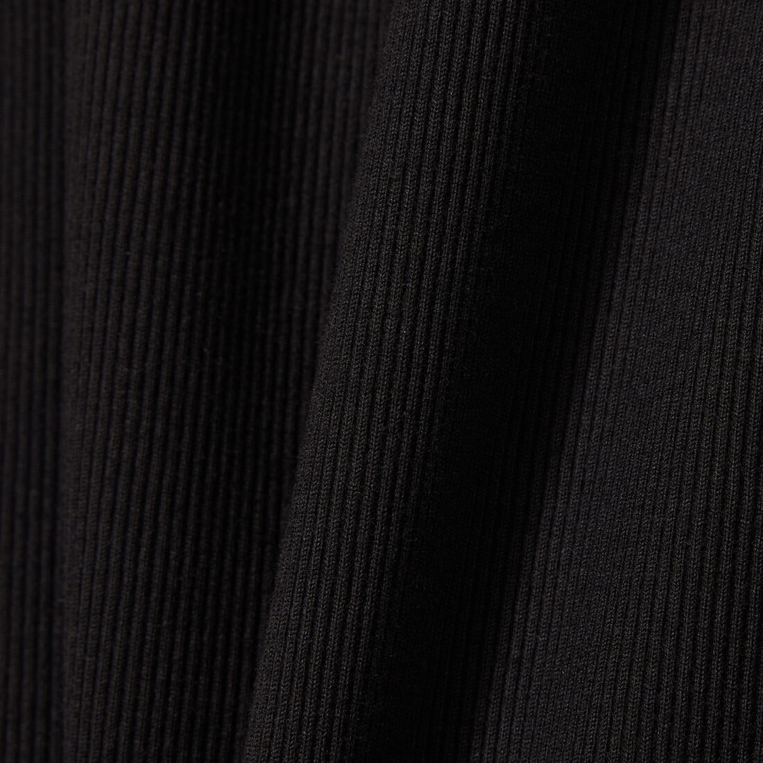 قصة ضيقة Ribbed قطن Polo Collar فستان Slim Fit Ribbed Cotton Polo Collar Dress - EF5297-00-031