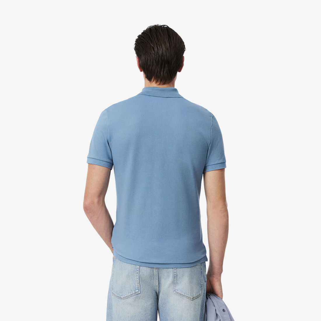 قميص بولو بيكيه بقصة ضيقة L.12.12 قميص بولو بيكيه بقصة ضيقة L.12.12