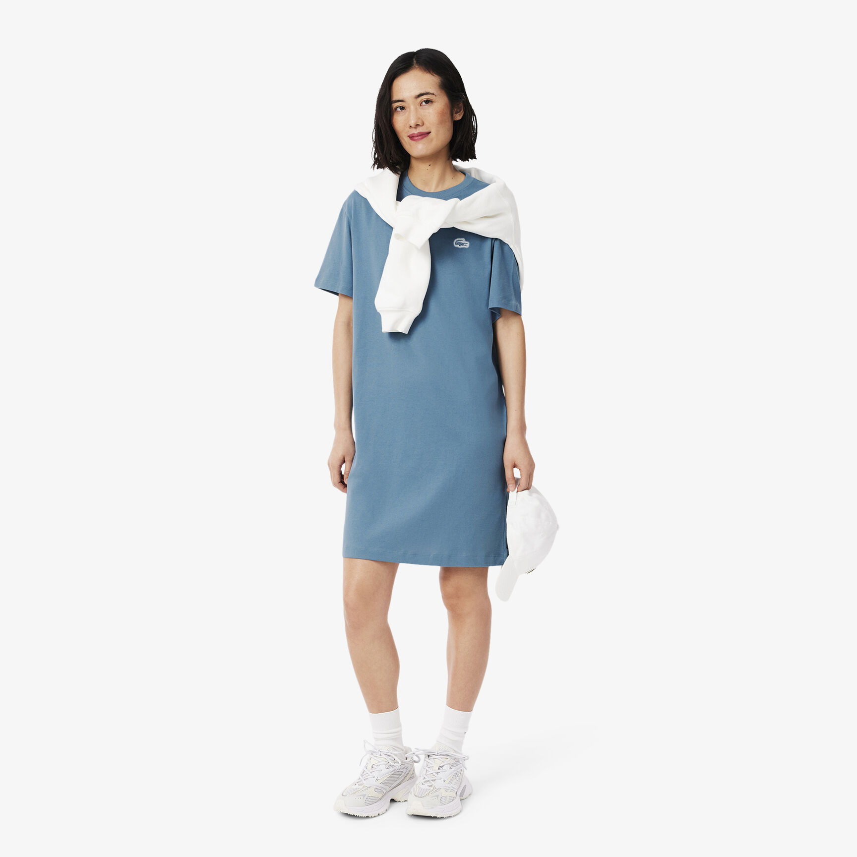 Oversized Cotton Jersey T-shirt Dress