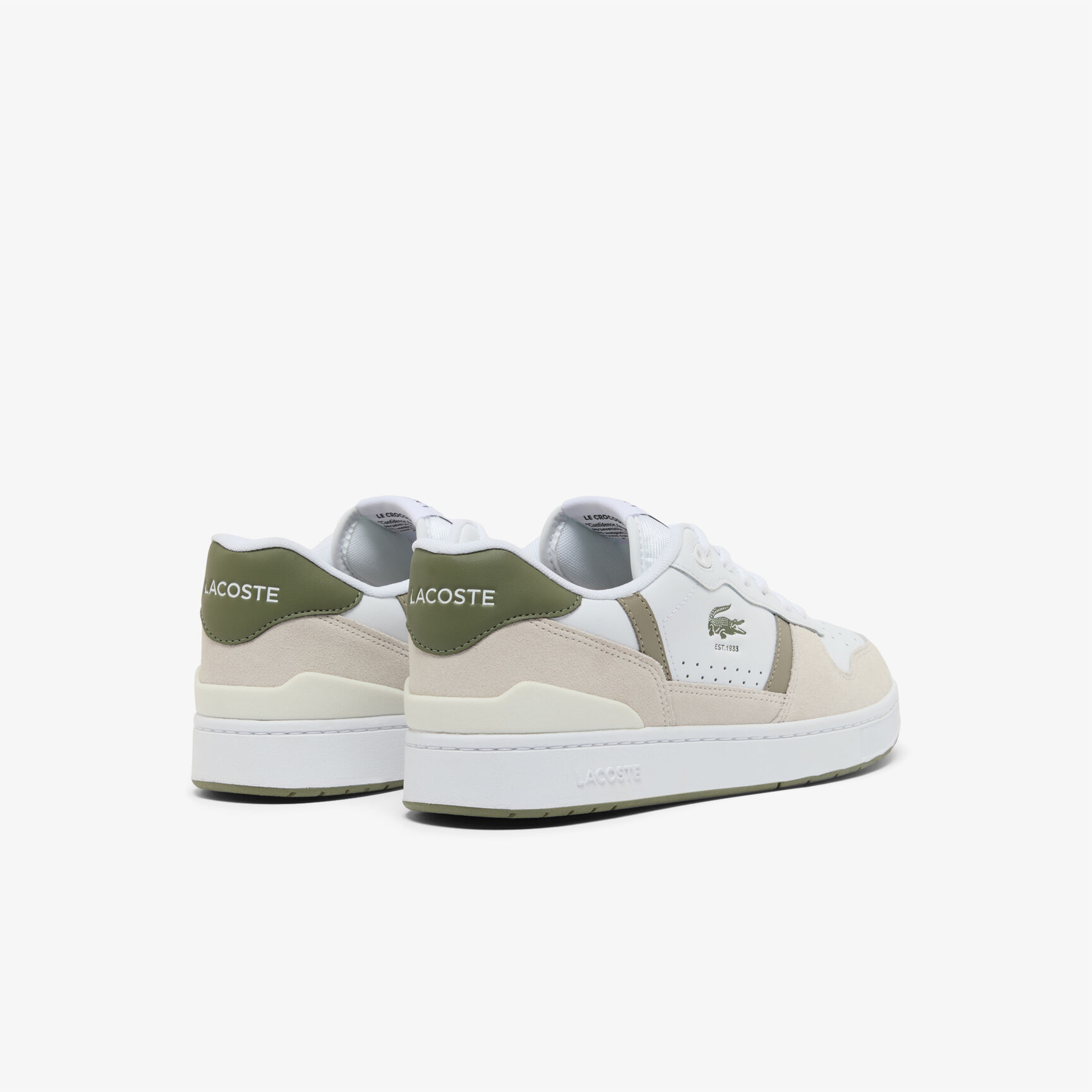 Men's T-Clip Set Leather Sneakers