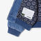 Padded Badge Accent Denim Bomber Jacket lacoste padded badge accent denim bomber jacket