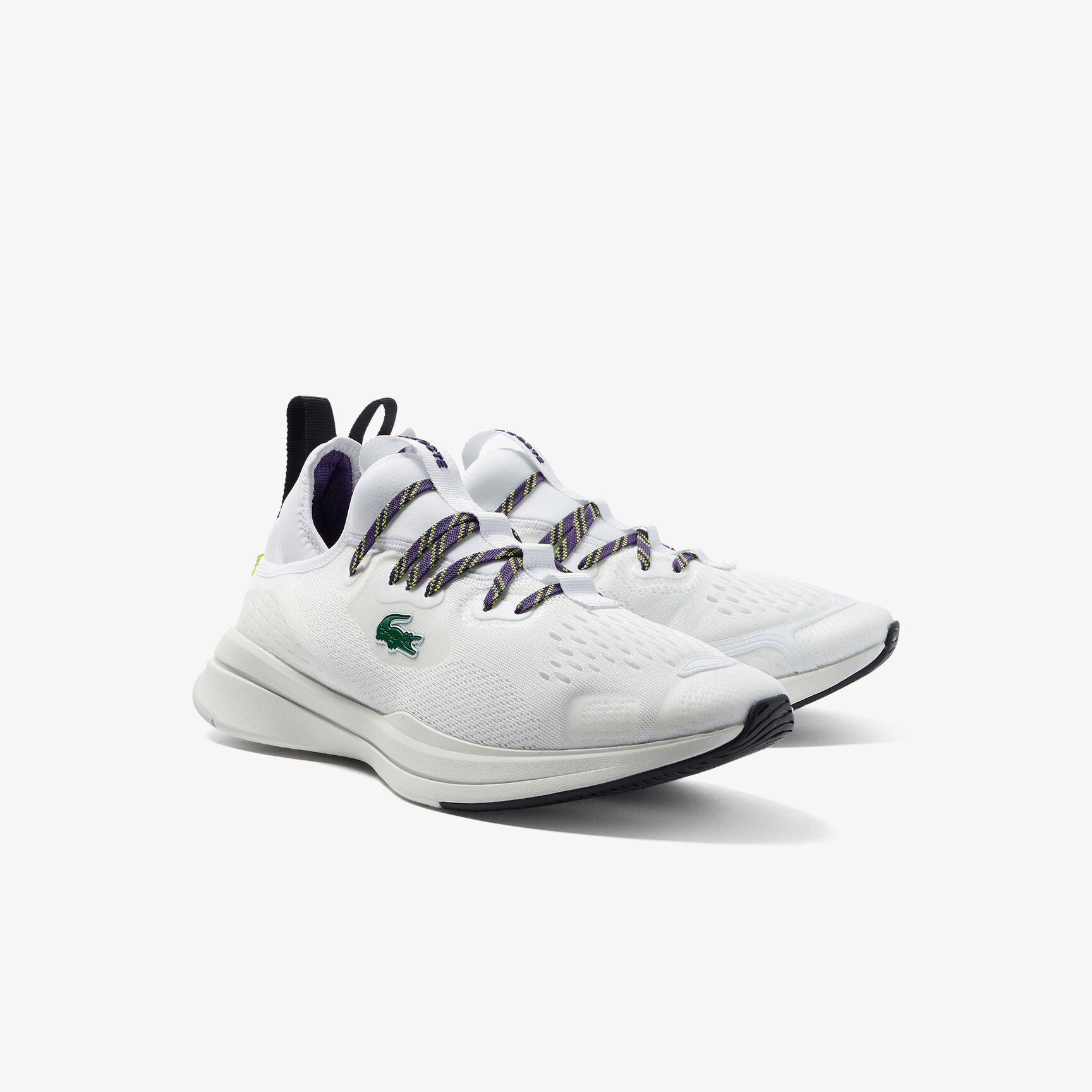 Men's Lacoste Run Spin Comfort Textile Trainers Men's Lacoste Run Spin Comfort Textile Trainers