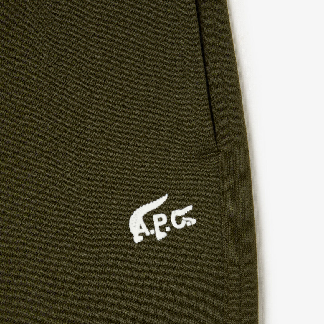 Women's Lacoste x A.P.C. Cotton Fleece Tracktrousers Women's Lacoste x A.P.C. Cotton Fleece Tracktrousers
