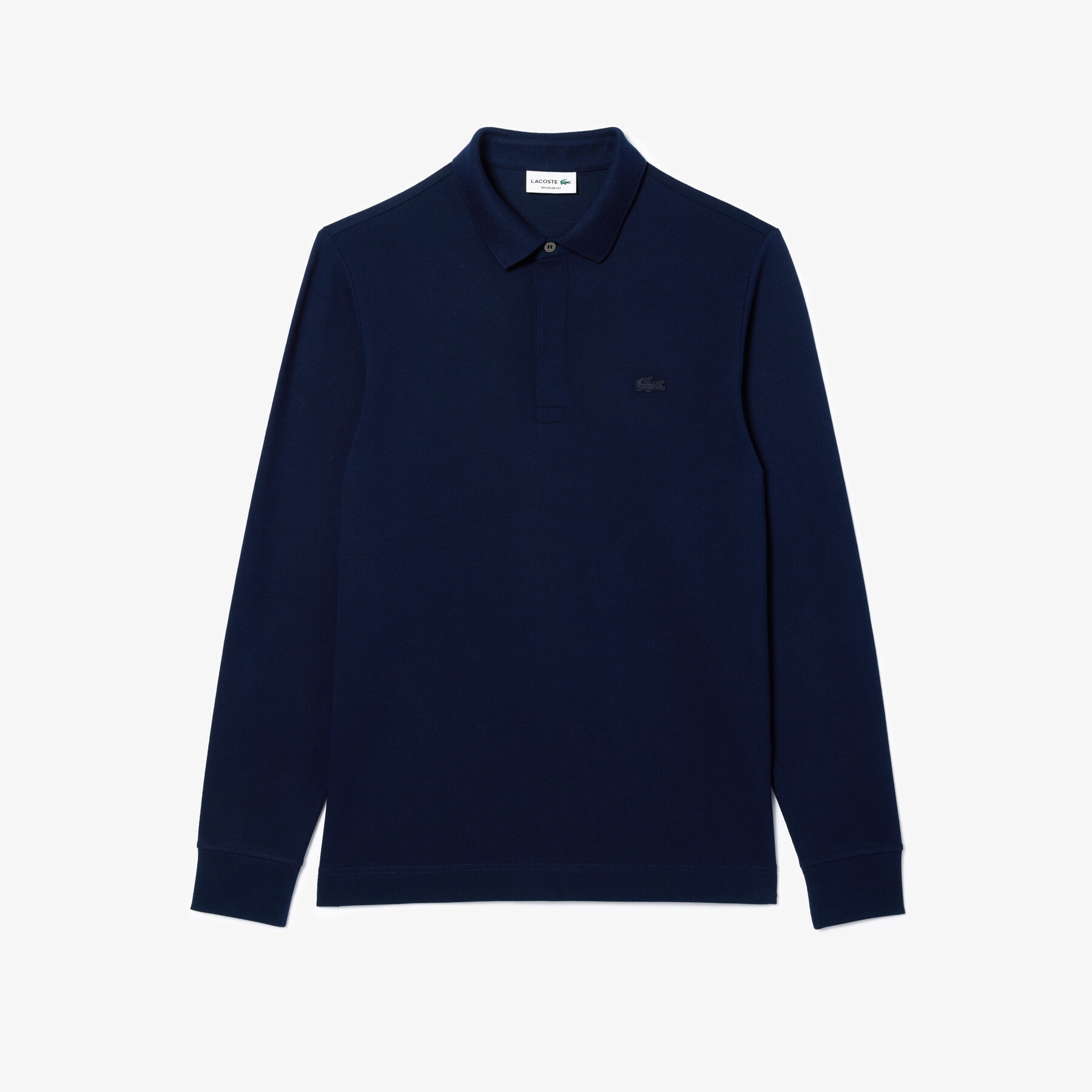 lacoste regular fit paris stretch pique polo shirt