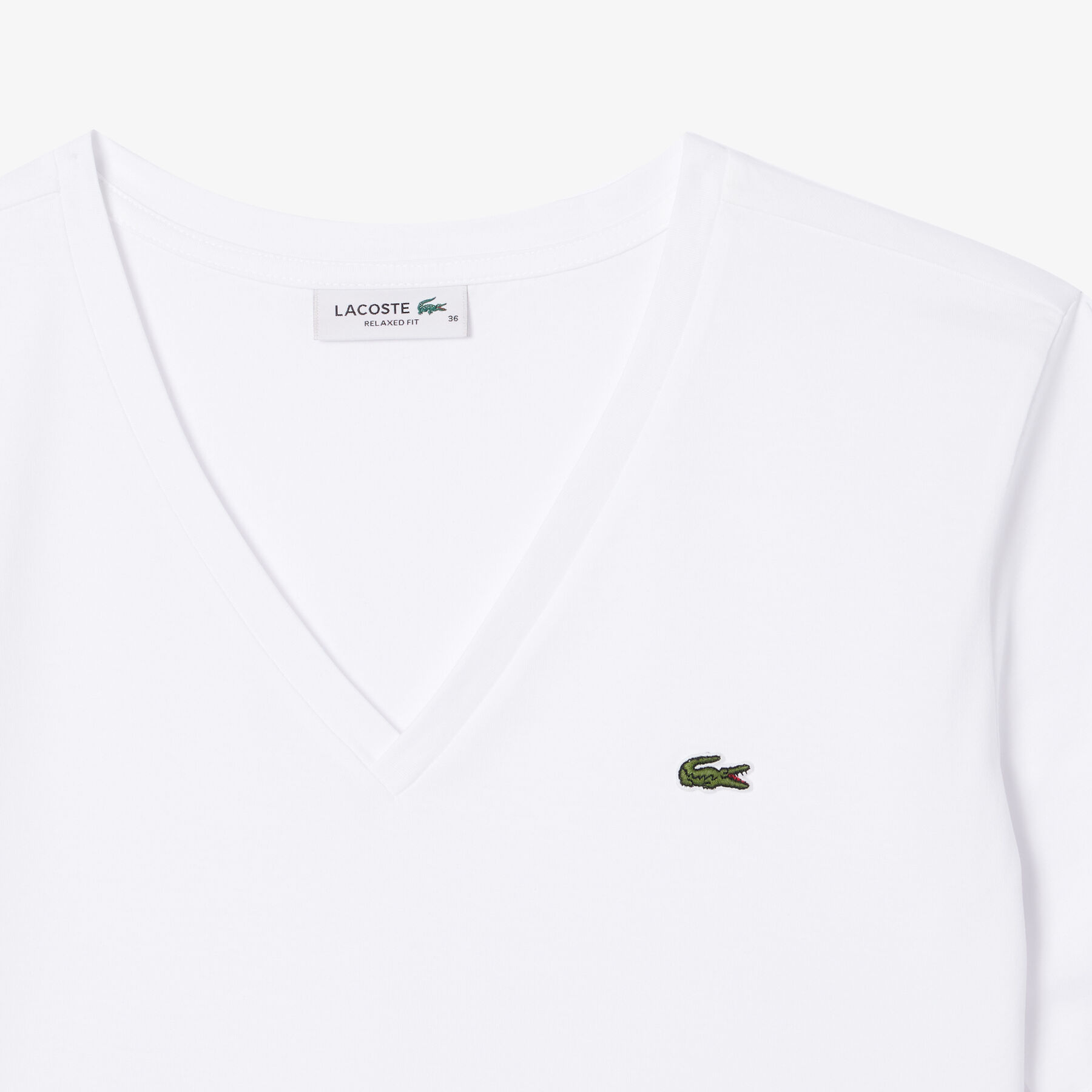 Relaxed Fit Soft Cotton V Neck T-shirt Relaxed Fit Soft Cotton V Neck T-shirt