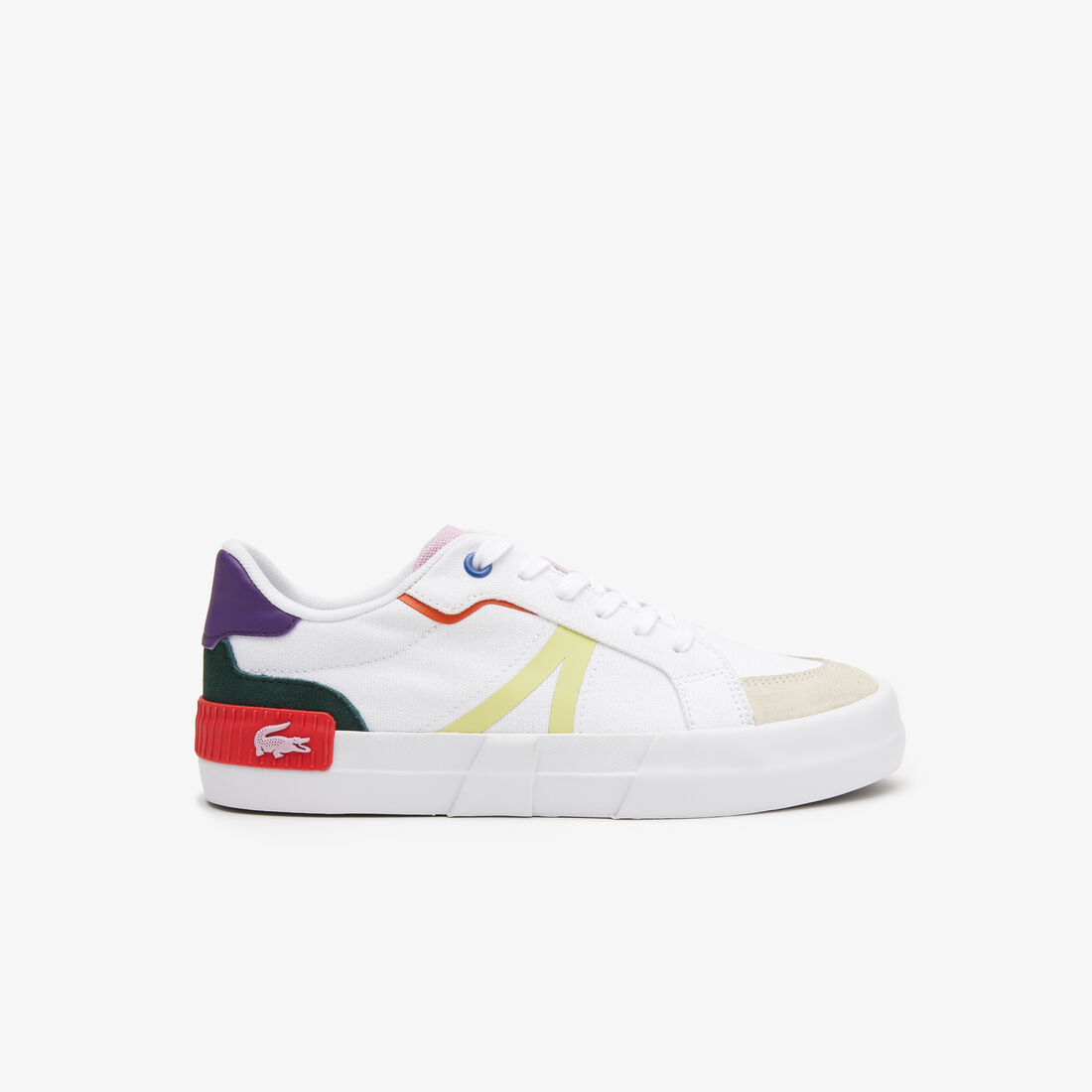Women's Lacoste L004 Textile Colour-Pop Trainers