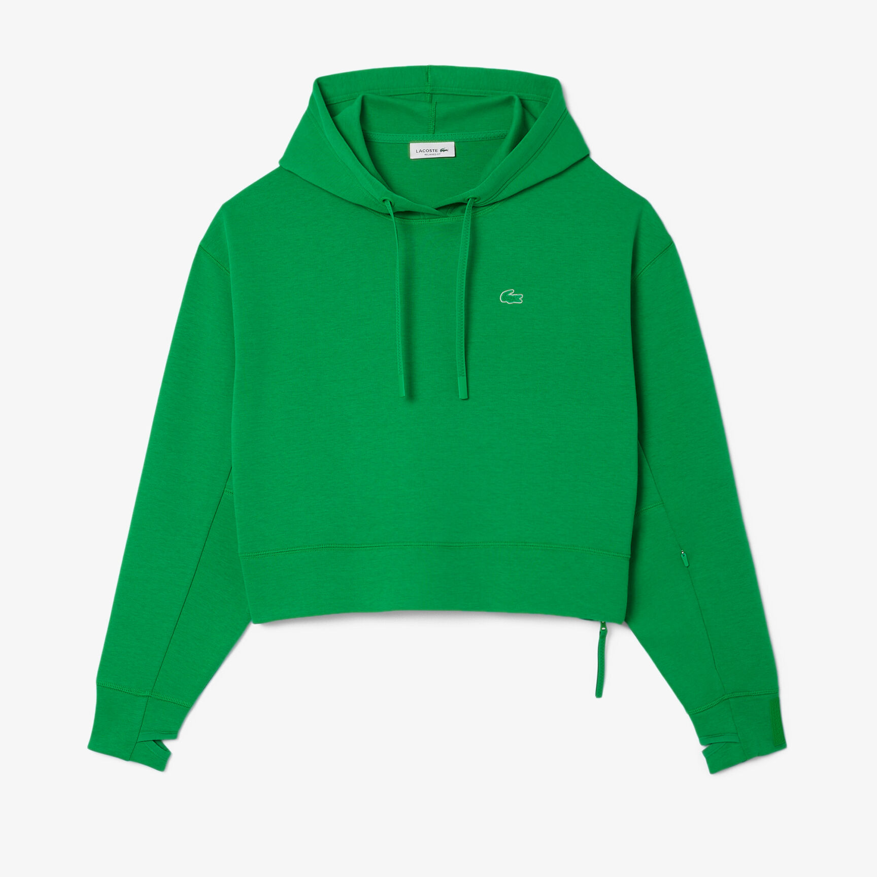 Short Cut Cotton Hoodie